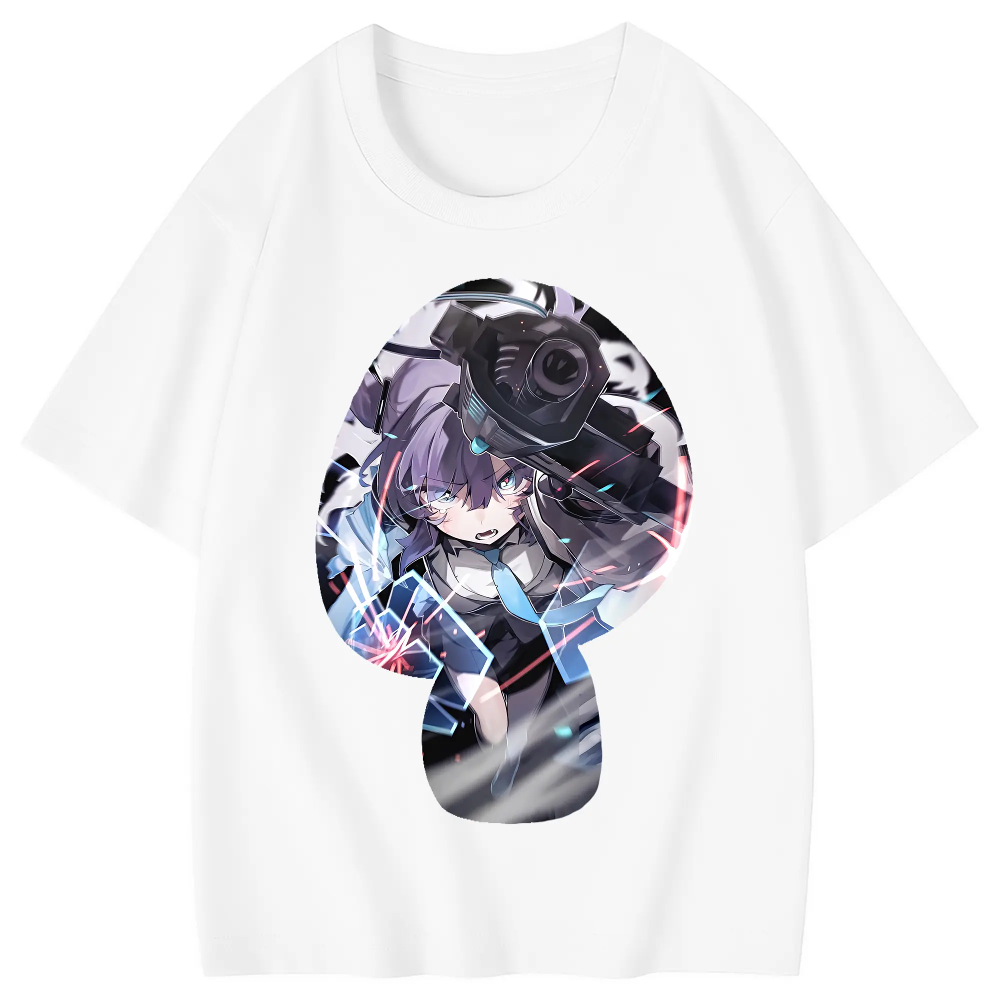 ブルーアーカイブ グッズ 早瀬 ユウカ - 綿100％ キッズTシャツ ・ フロントプリント ・ 快適 通気性 ・ スポーツ カジュアル 散歩用