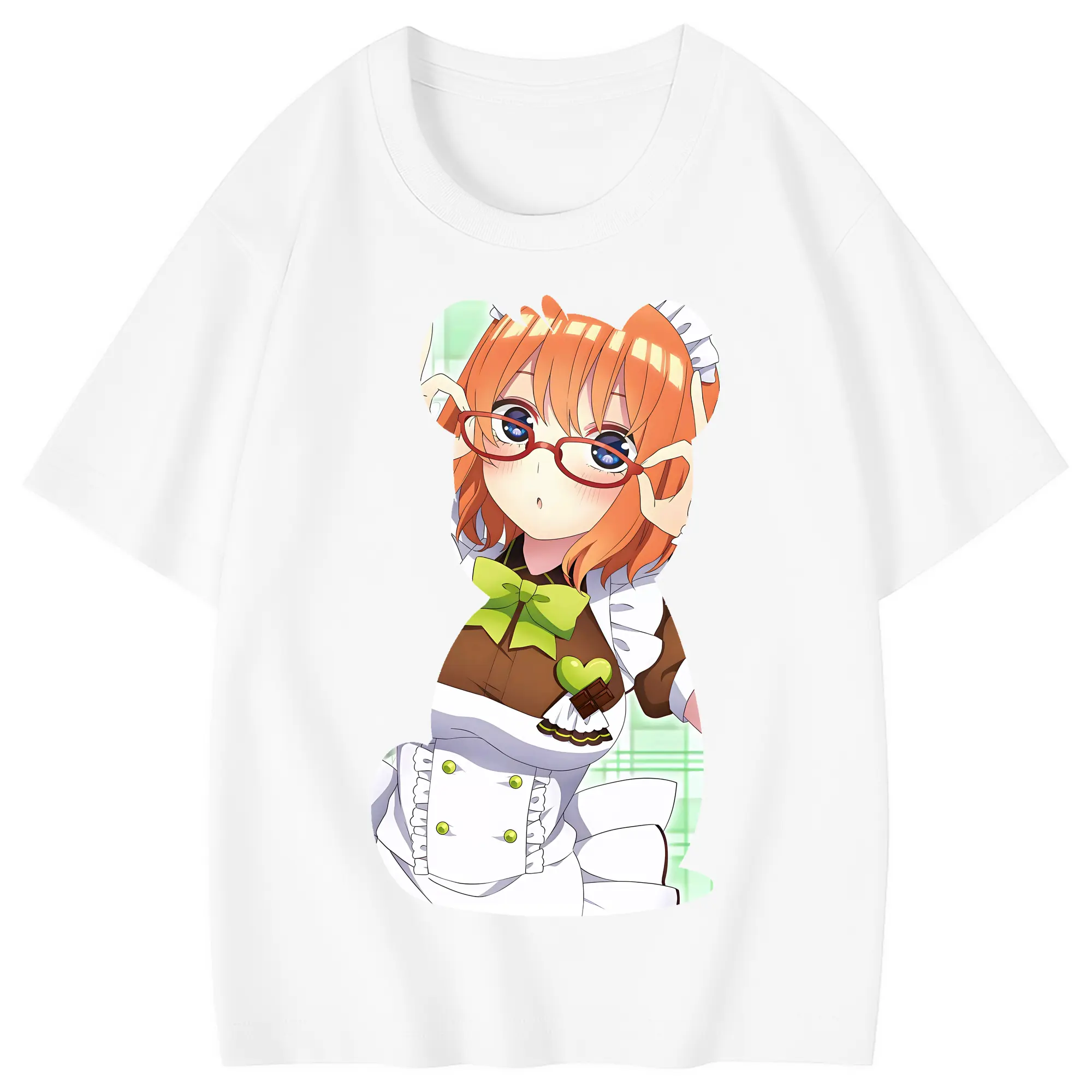 五等分の花嫁 グッズ 中野 四葉 - 綿100％ キッズTシャツ ・ フロントプリント ・ 快適 通気性 ・ スポーツ カジュアル 散歩用