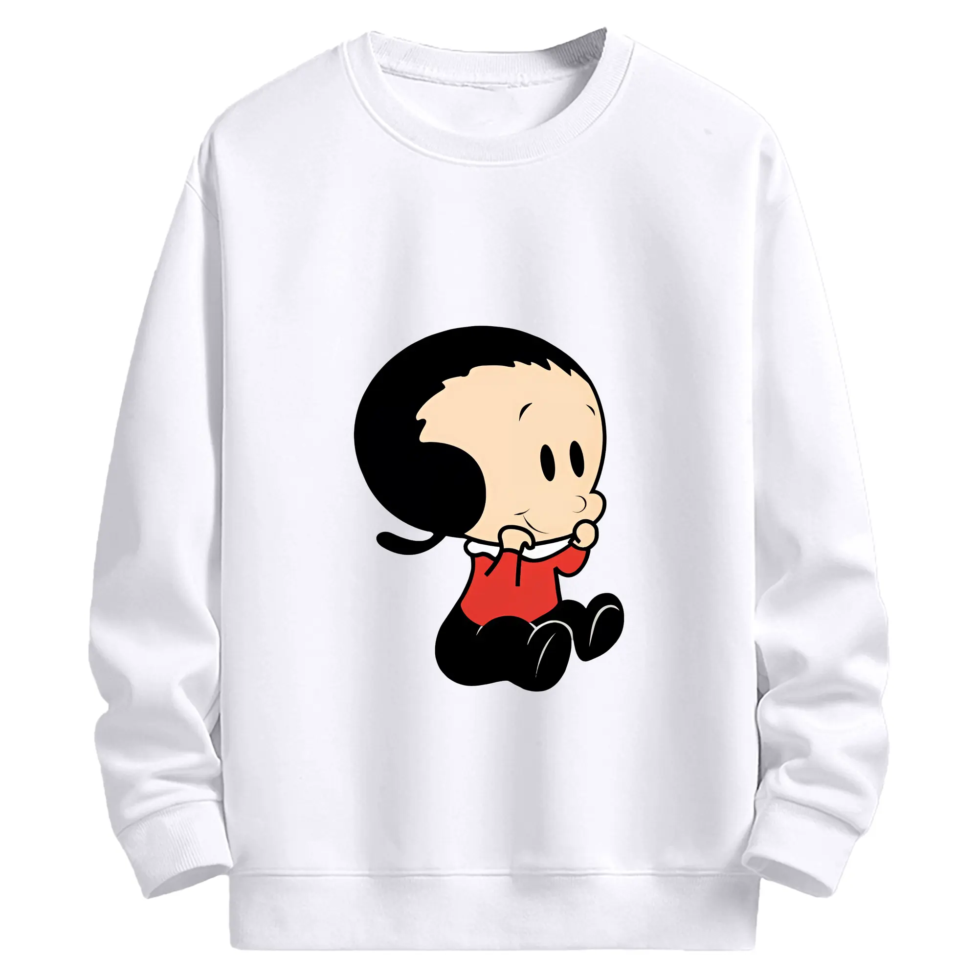 ポパイ グッズ オリーブ・オイル - 高品質 クルーネック スウェット ・ コットン59％ ポリエステル41％ ・ ユニセックス 長袖 トレーナー ・ カジュアル デイリー スポーツ 散歩用