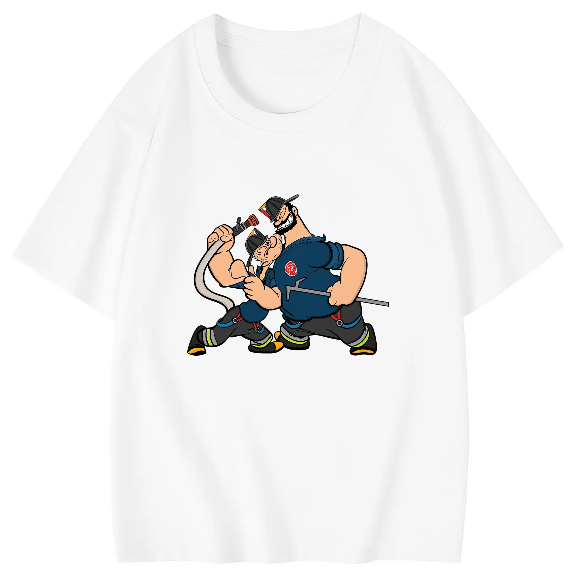 ポパイ グッズ ブルート - 綿100％ キッズTシャツ ・ フロントプリント ・ 快適 通気性 ・ スポーツ カジュアル 散歩用