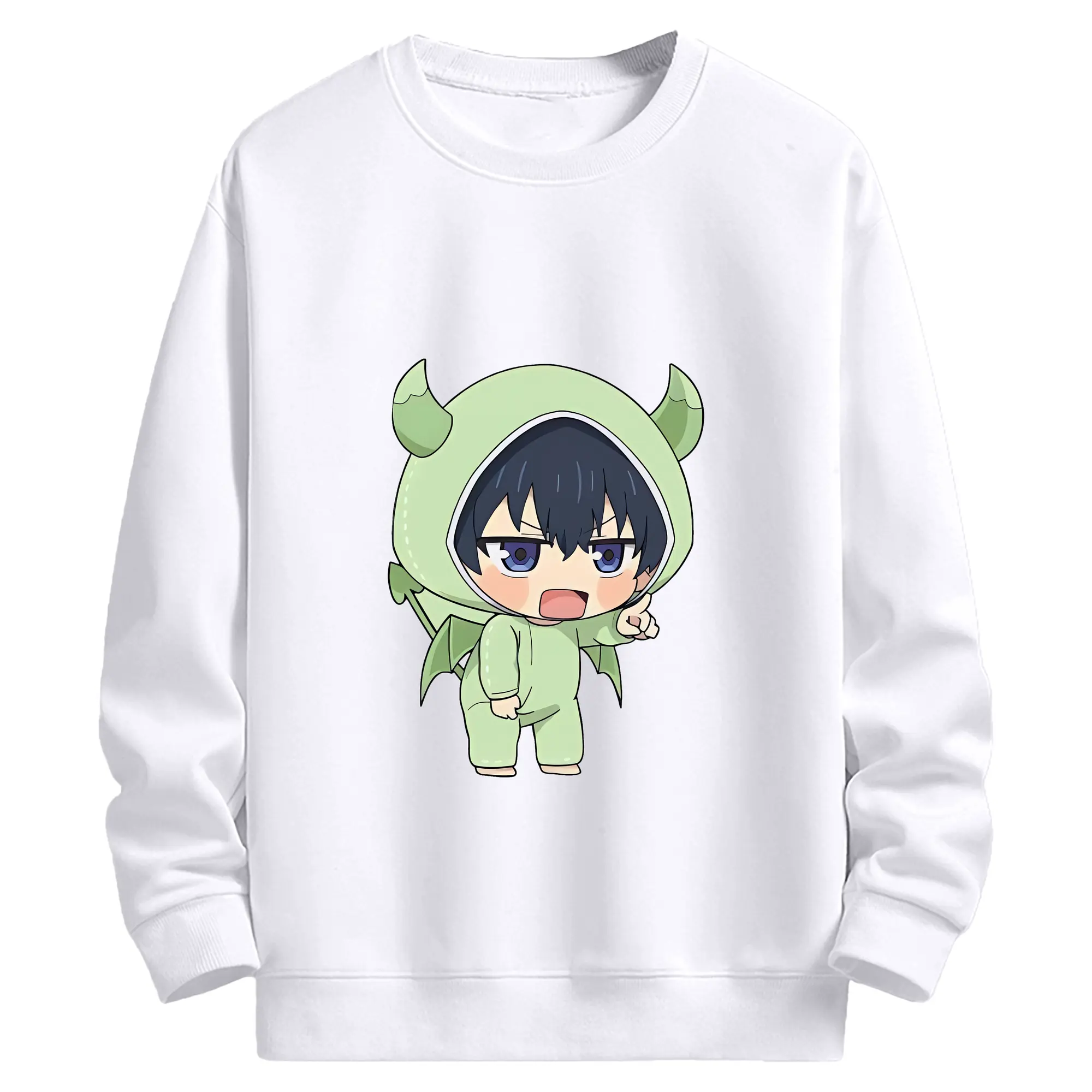 ブルーロック グッズ 潔 世一 - 高品質 クルーネック スウェット ・ コットン59％ ポリエステル41％ ・ ユニセックス 長袖 トレーナー ・ カジュアル デイリー スポーツ 散歩用