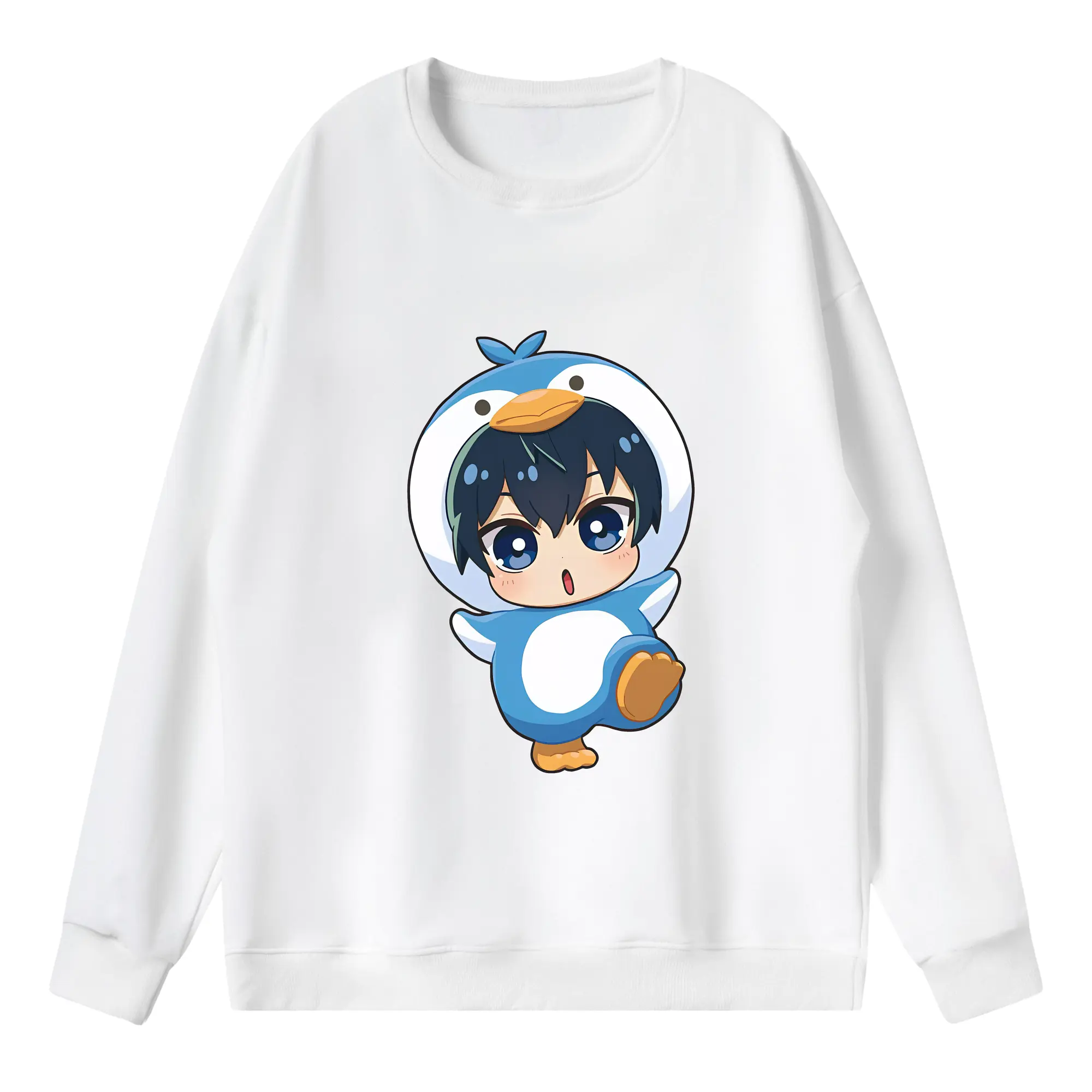 ブルーロック グッズ 潔 世一 - 薄手 クルーネック スウェット 裏毛260g · ポリエステル 春秋向け カジュアル 男女兼用 · トレーナー デイリー スポーツ 散歩に最適