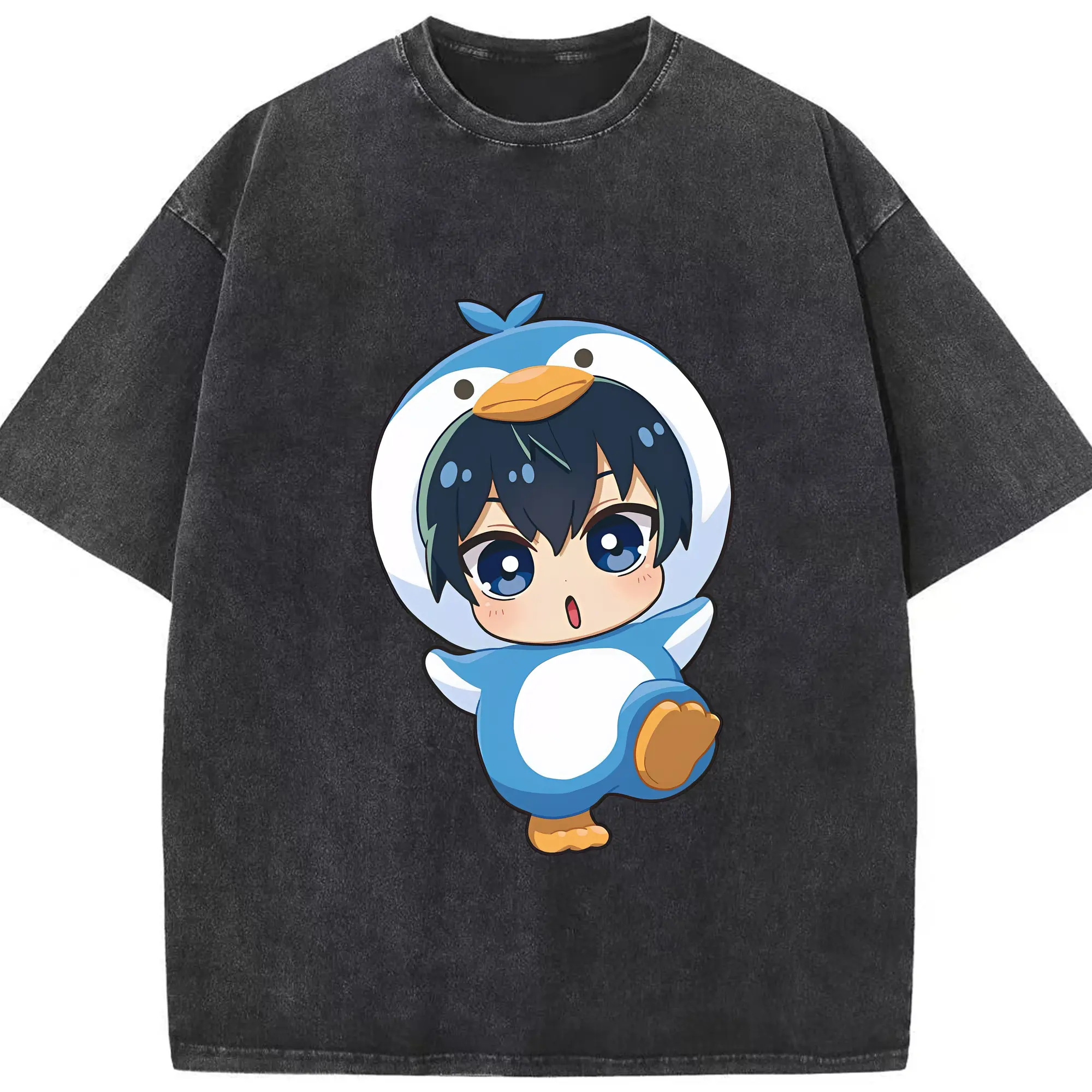 ブルーロック グッズ 潔 世一 - 綿100％ ヴィンテージ風 半袖Tシャツ ・ フロントプリント ・ 柔らか肌触り ・ 通気性 快適 ・ スポーツ カジュアル 外出用