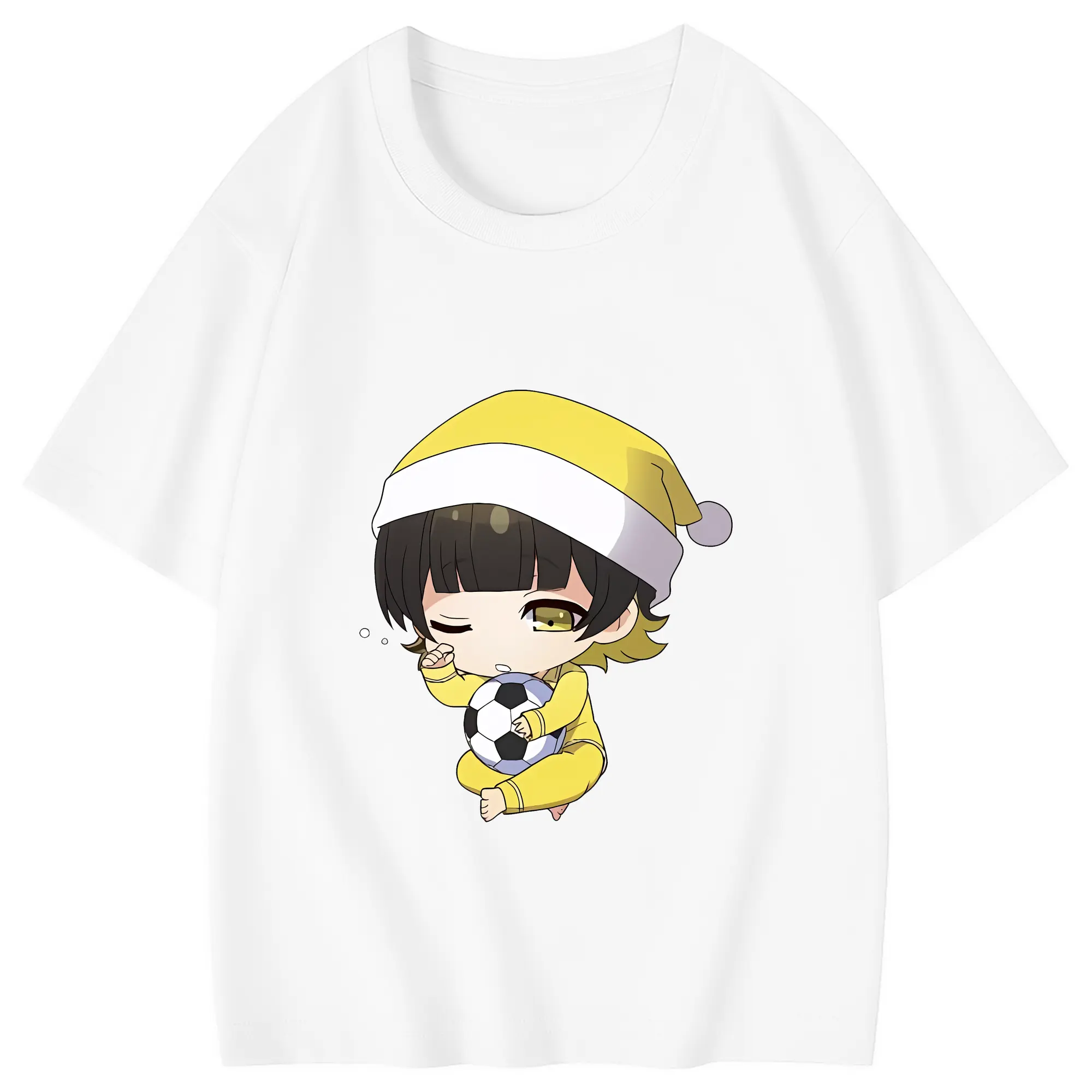 ブルーロック グッズ 蜂楽 廻 - 綿100％ キッズTシャツ ・ フロントプリント ・ 快適 通気性 ・ スポーツ カジュアル 散歩用