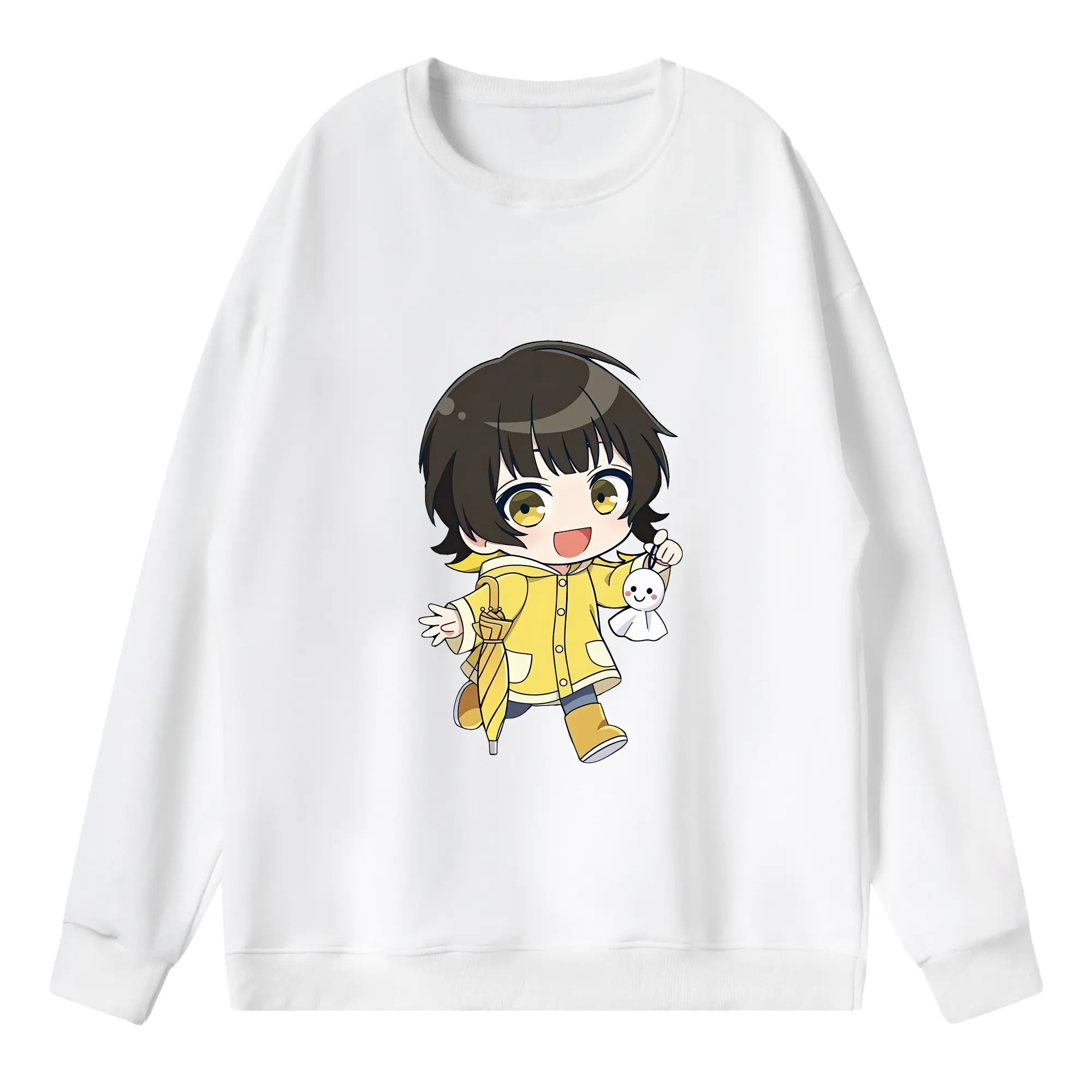 ブルーロック グッズ 蜂楽 廻 - 薄手 クルーネック スウェット 裏毛260g · ポリエステル 春秋向け カジュアル 男女兼用 · トレーナー デイリー スポーツ 散歩に最適