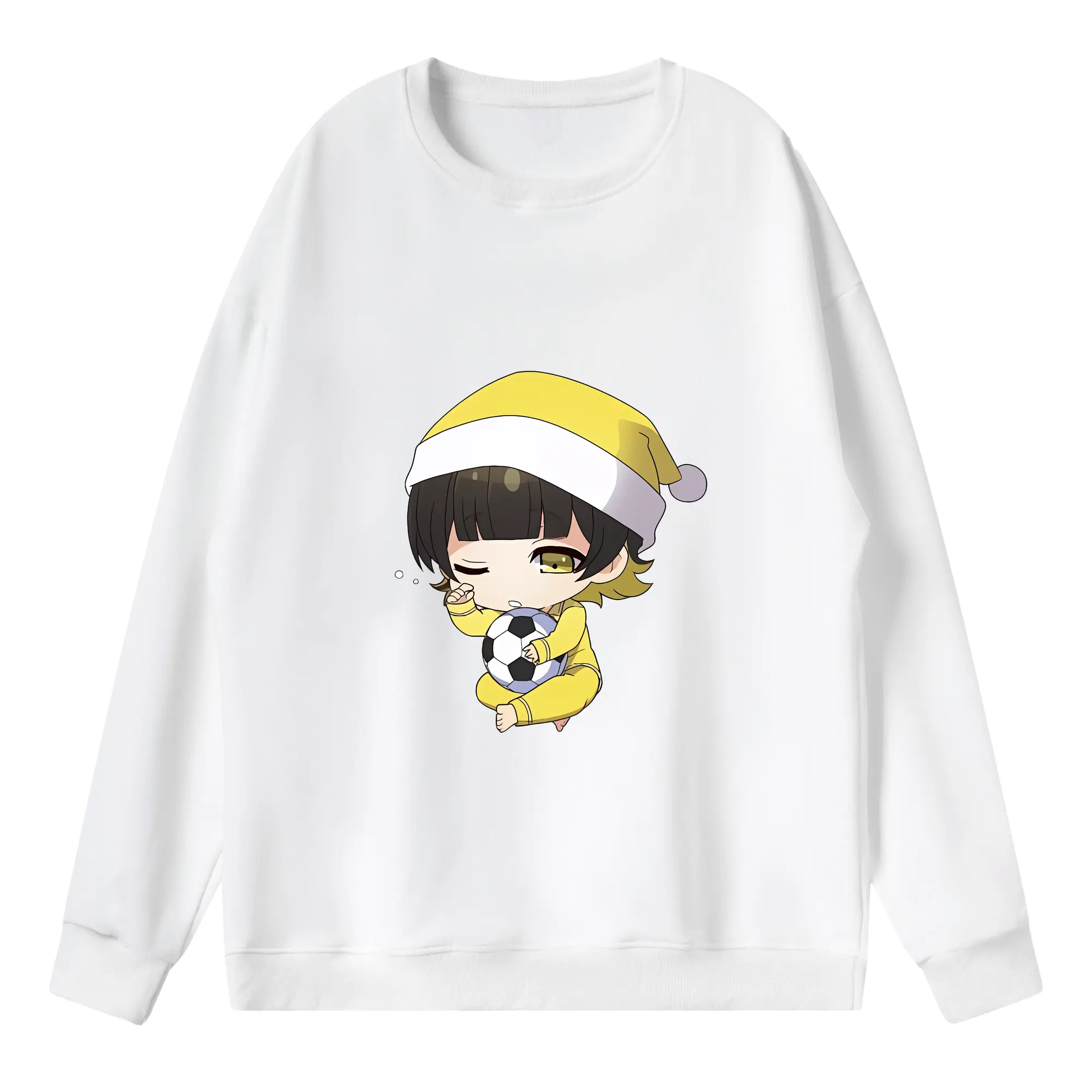 ブルーロック グッズ 蜂楽 廻 - 薄手 クルーネック スウェット 裏毛260g · ポリエステル 春秋向け カジュアル 男女兼用 · トレーナー デイリー スポーツ 散歩に最適