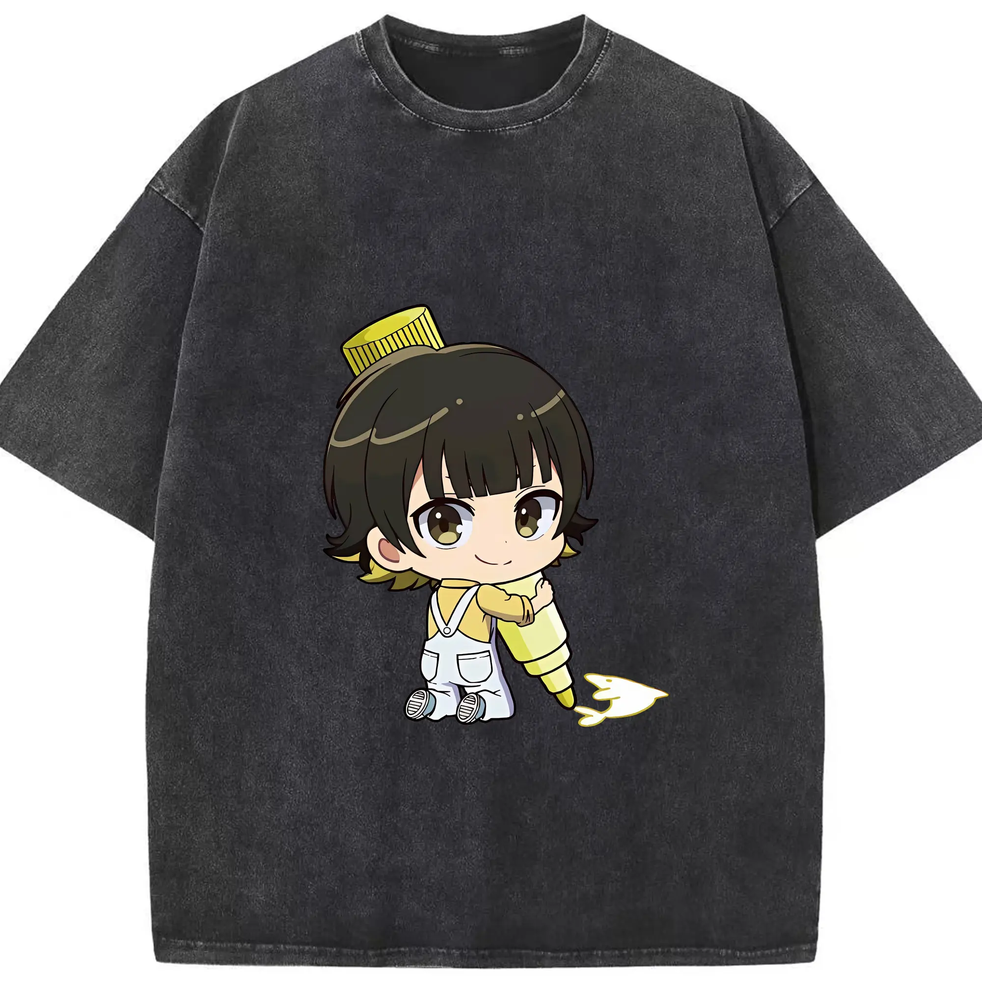 ブルーロック グッズ 蜂楽 廻 - 綿100％ ヴィンテージ風 半袖Tシャツ ・ フロントプリント ・ 柔らか肌触り ・ 通気性 快適 ・ スポーツ カジュアル 外出用