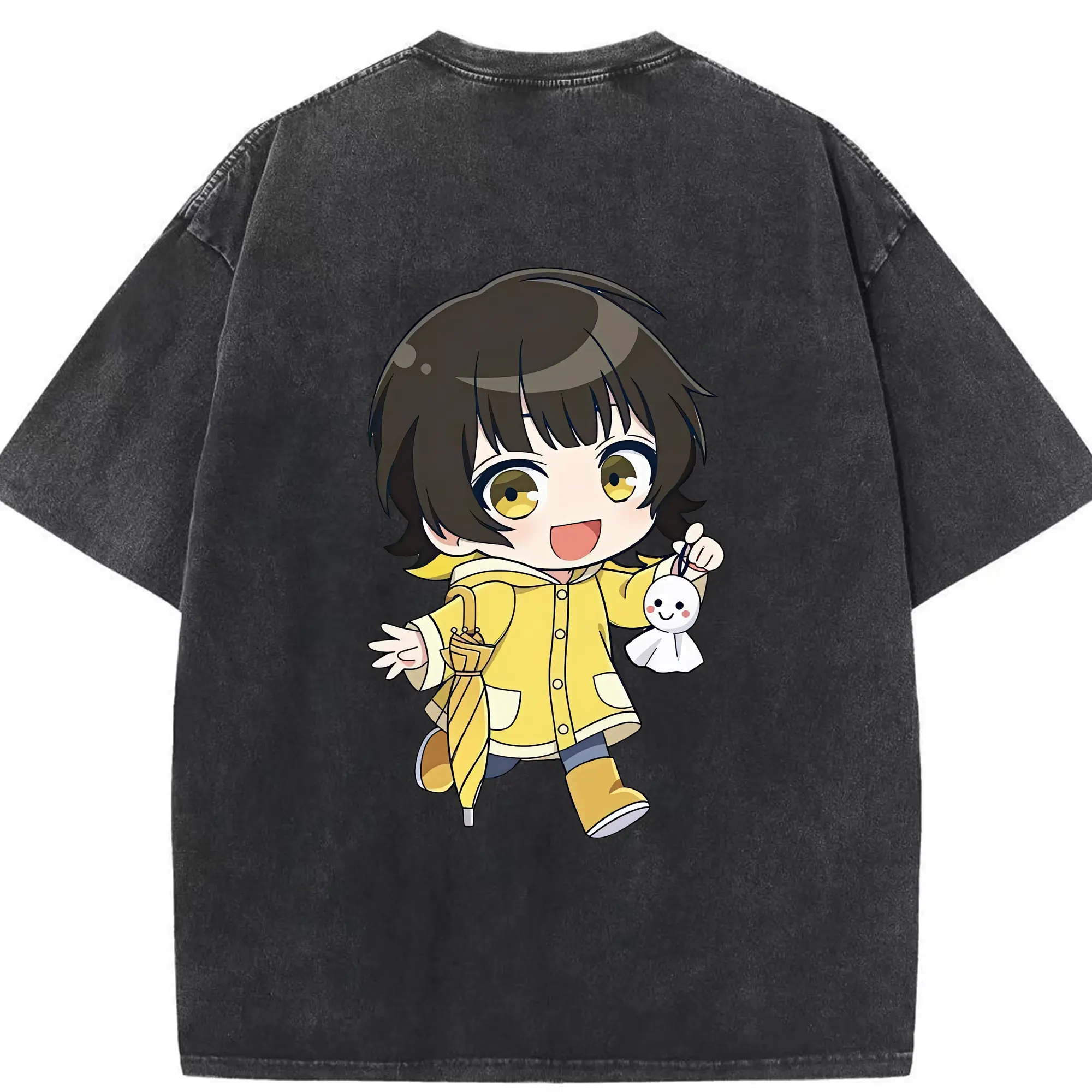 ブルーロック グッズ 蜂楽 廻 - 綿100％ ヴィンテージ風 半袖Tシャツ ・ 背面プリント ・ 柔らか肌触り ・ 通気性 快適 ・ スポーツ カジュアル 外出用