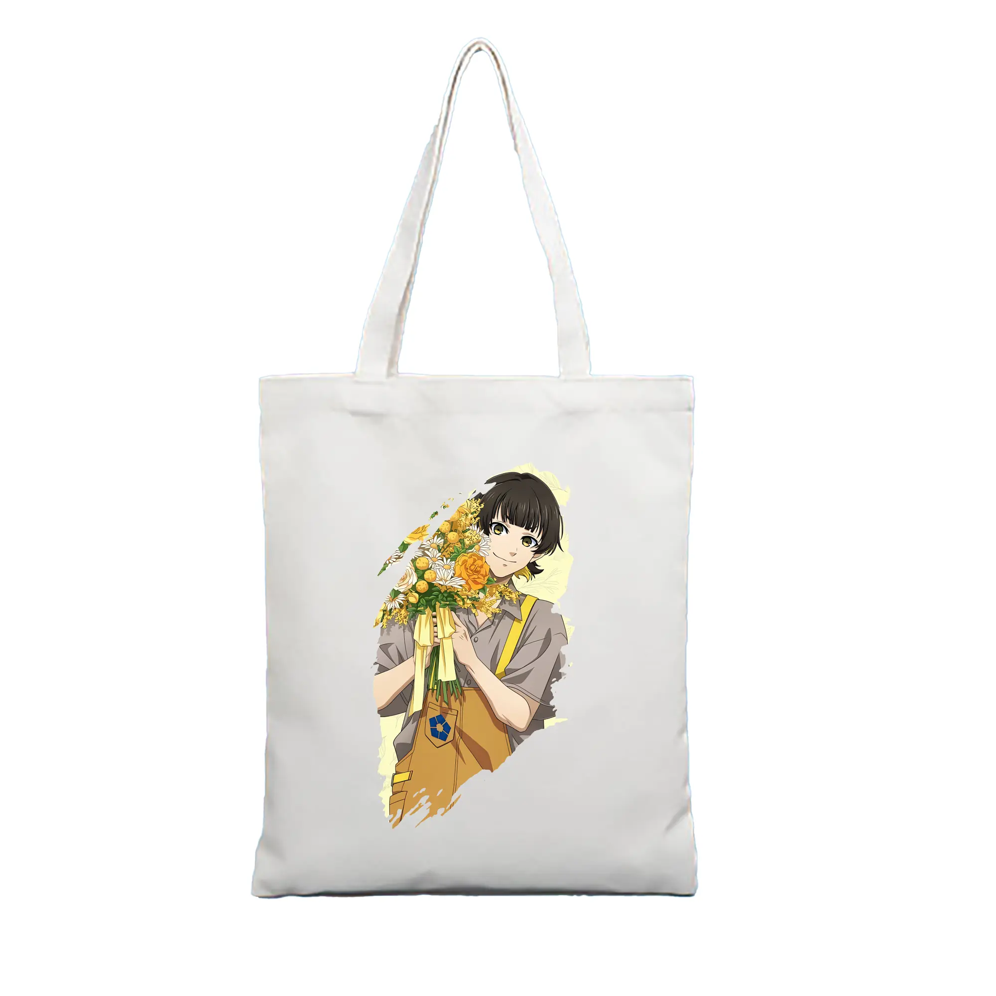 ブルーロック グッズ 蜂楽 廻 - 縦型キャンバス手提げバッグ（トートバッグ） ・ キャンバス素材 ・ ショッピング用 ・ 軽量 丈夫 お手入れ簡単