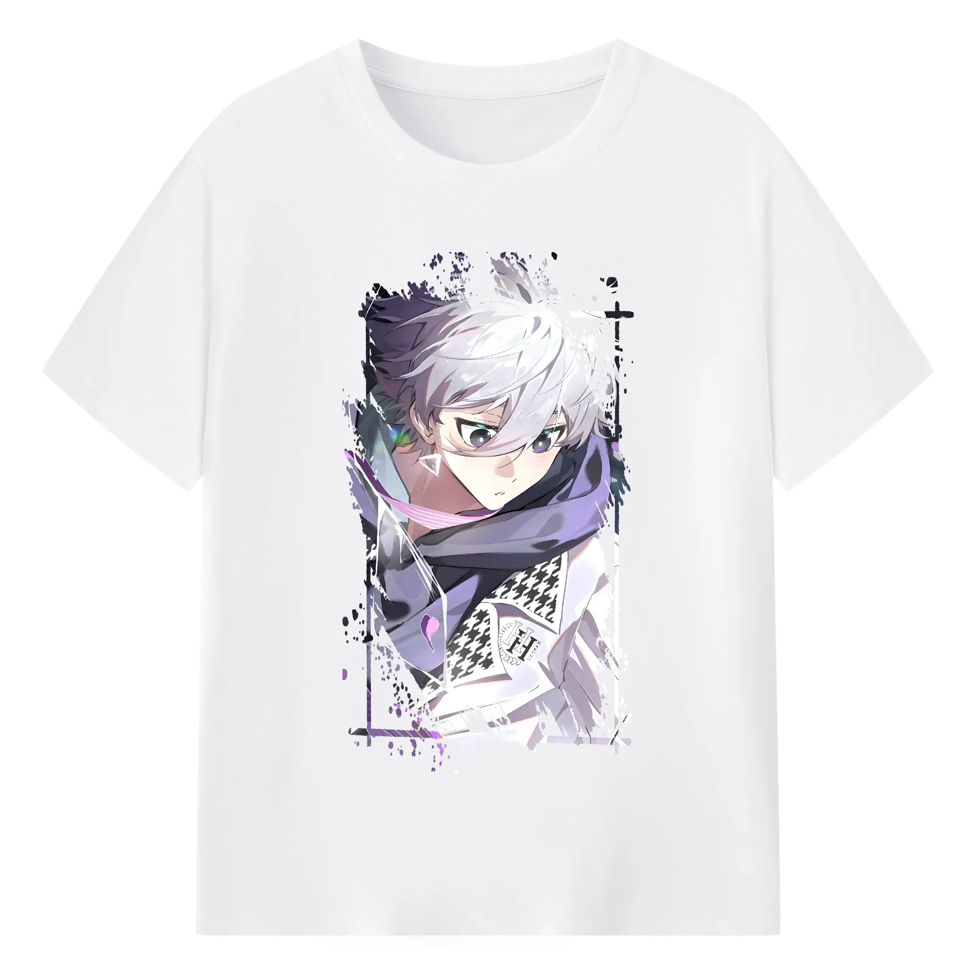 ブルーロック グッズ 凪 誠士郎 - 綿100％ 半袖Tシャツ ・ フロントプリント ・ 快適 通気性 ・ 日常使い 散歩 スポーツ用