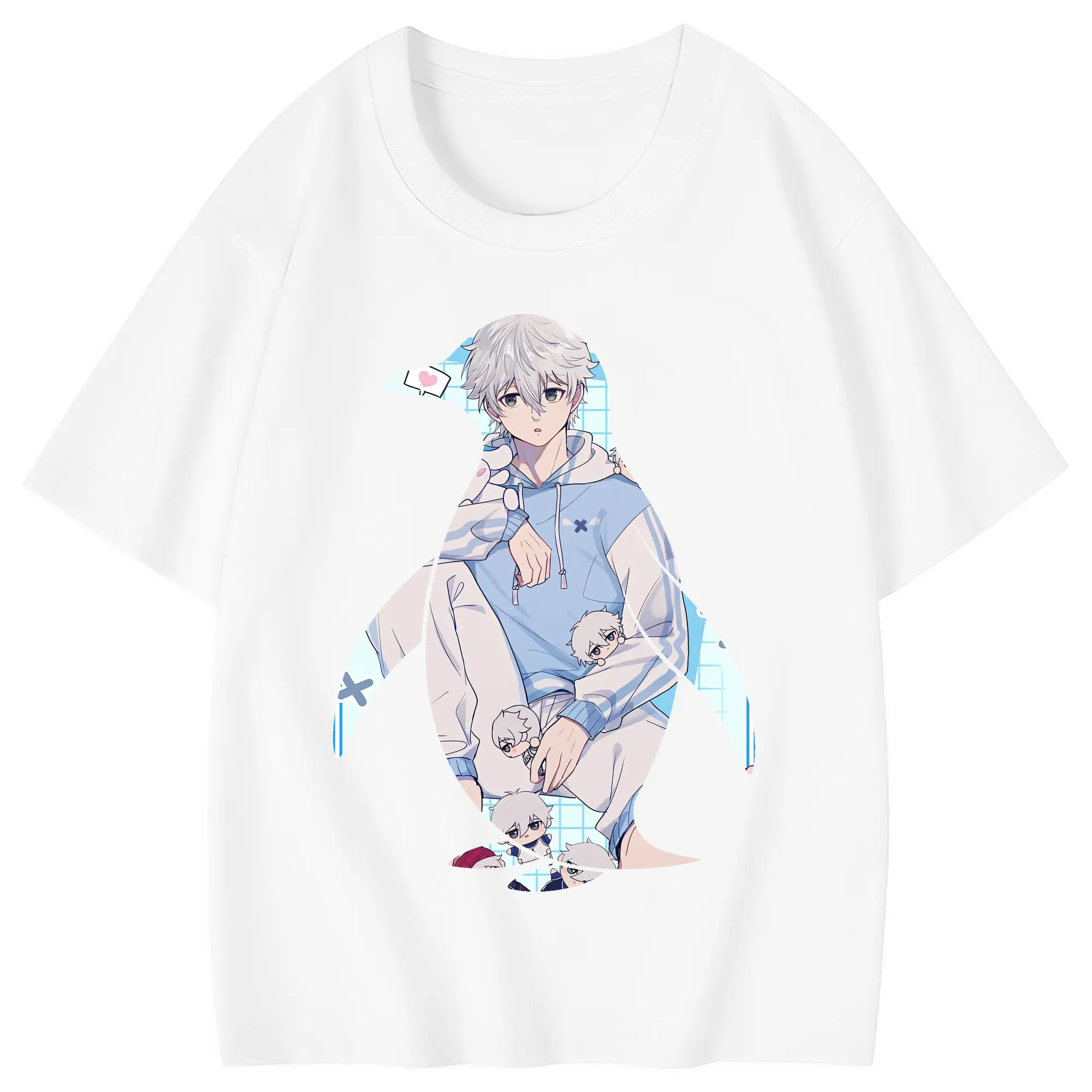 ブルーロック グッズ 凪 誠士郎 - 綿100％ キッズTシャツ ・ フロントプリント ・ 快適 通気性 ・ スポーツ カジュアル 散歩用