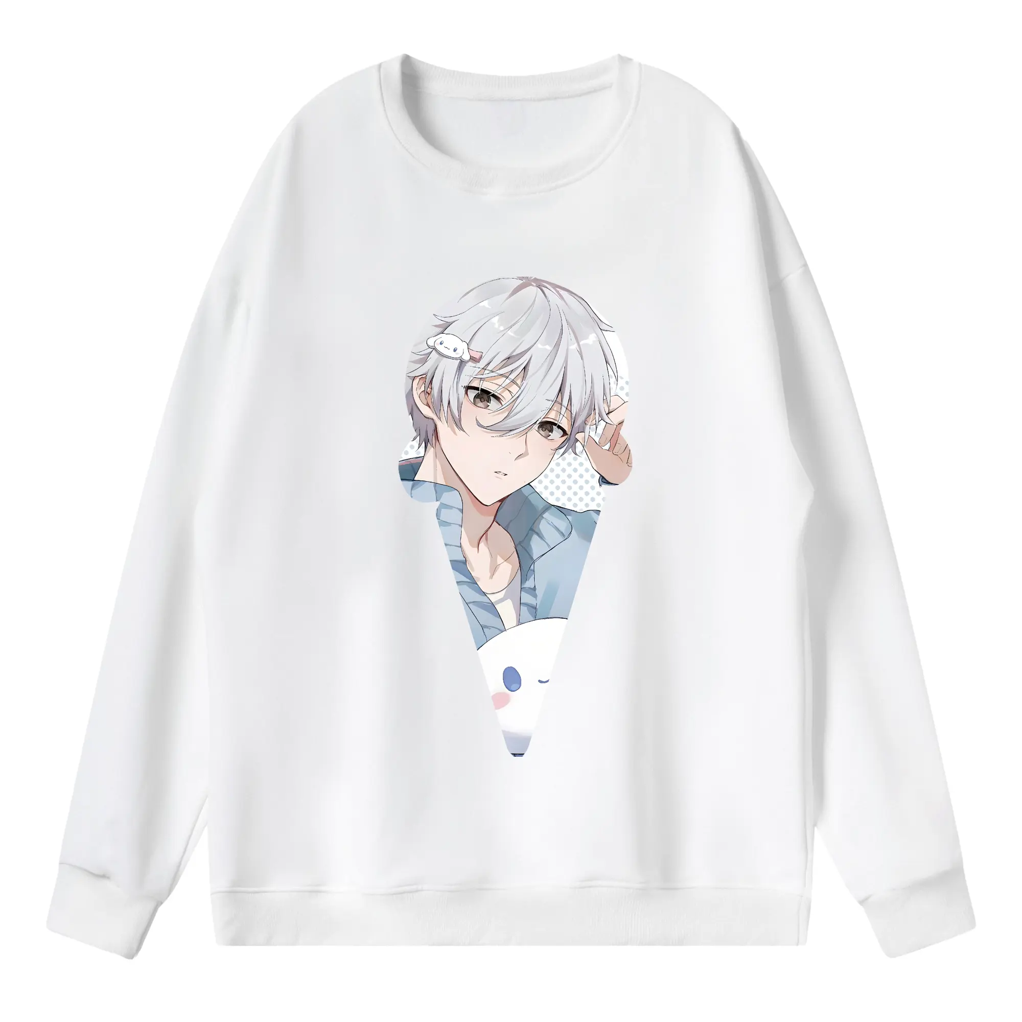 ブルーロック グッズ 凪 誠士郎 - 薄手 クルーネック スウェット 裏毛260g · ポリエステル 春秋向け カジュアル 男女兼用 · トレーナー デイリー スポーツ 散歩に最適