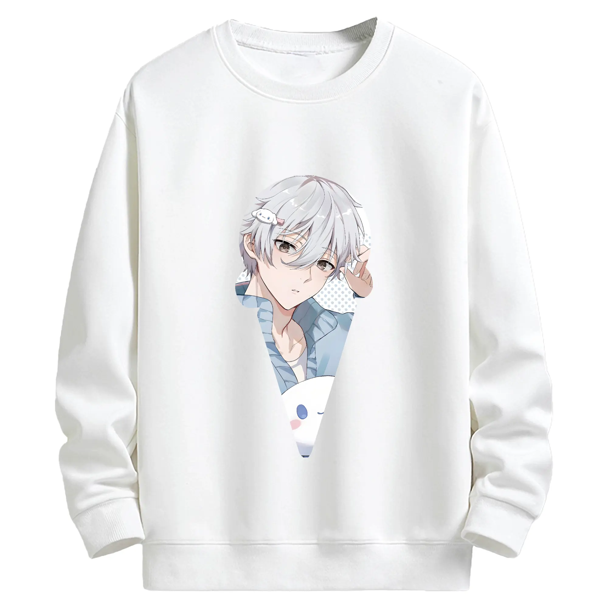 ブルーロック グッズ 凪 誠士郎 - キッズ クルーネックスウェットシャツ ・ フロントプリント ・ 綿80％ ポリエステル20％ ・ 快適 通学 スポーツ 日常使い お散歩用