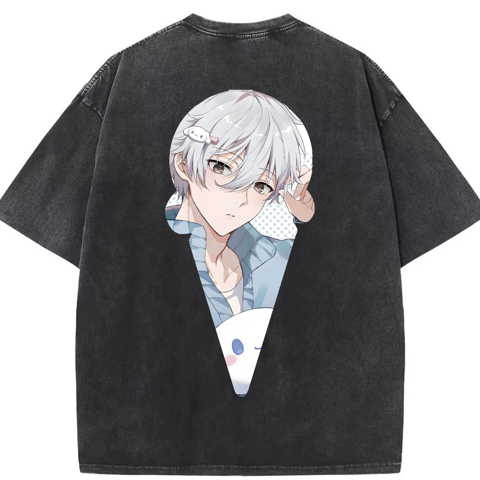 ブルーロック グッズ 凪 誠士郎 - 綿100％ ヴィンテージ風 半袖Tシャツ ・ 背面プリント ・ 柔らか肌触り ・ 通気性 快適 ・ スポーツ カジュアル 外出用