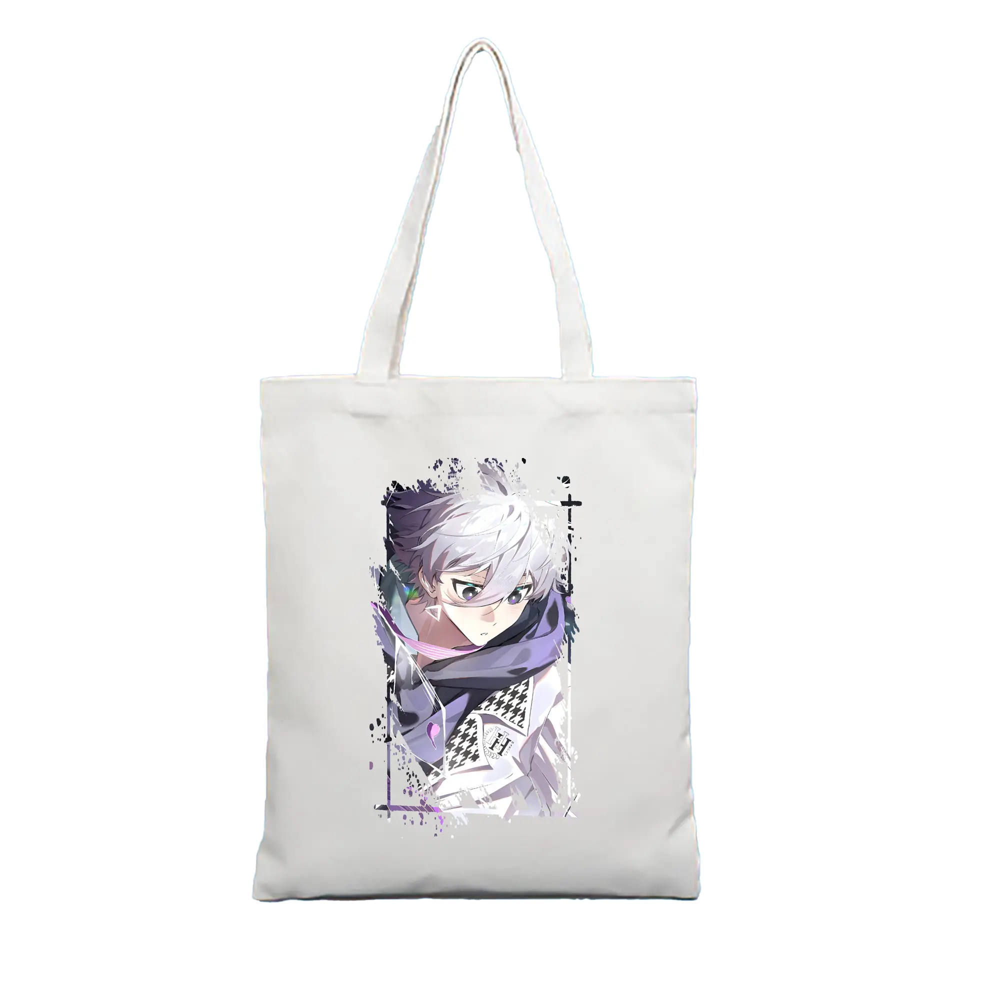 ブルーロック グッズ 凪 誠士郎 - 縦型キャンバス手提げバッグ（トートバッグ） ・ キャンバス素材 ・ ショッピング用 ・ 軽量 丈夫 お手入れ簡単