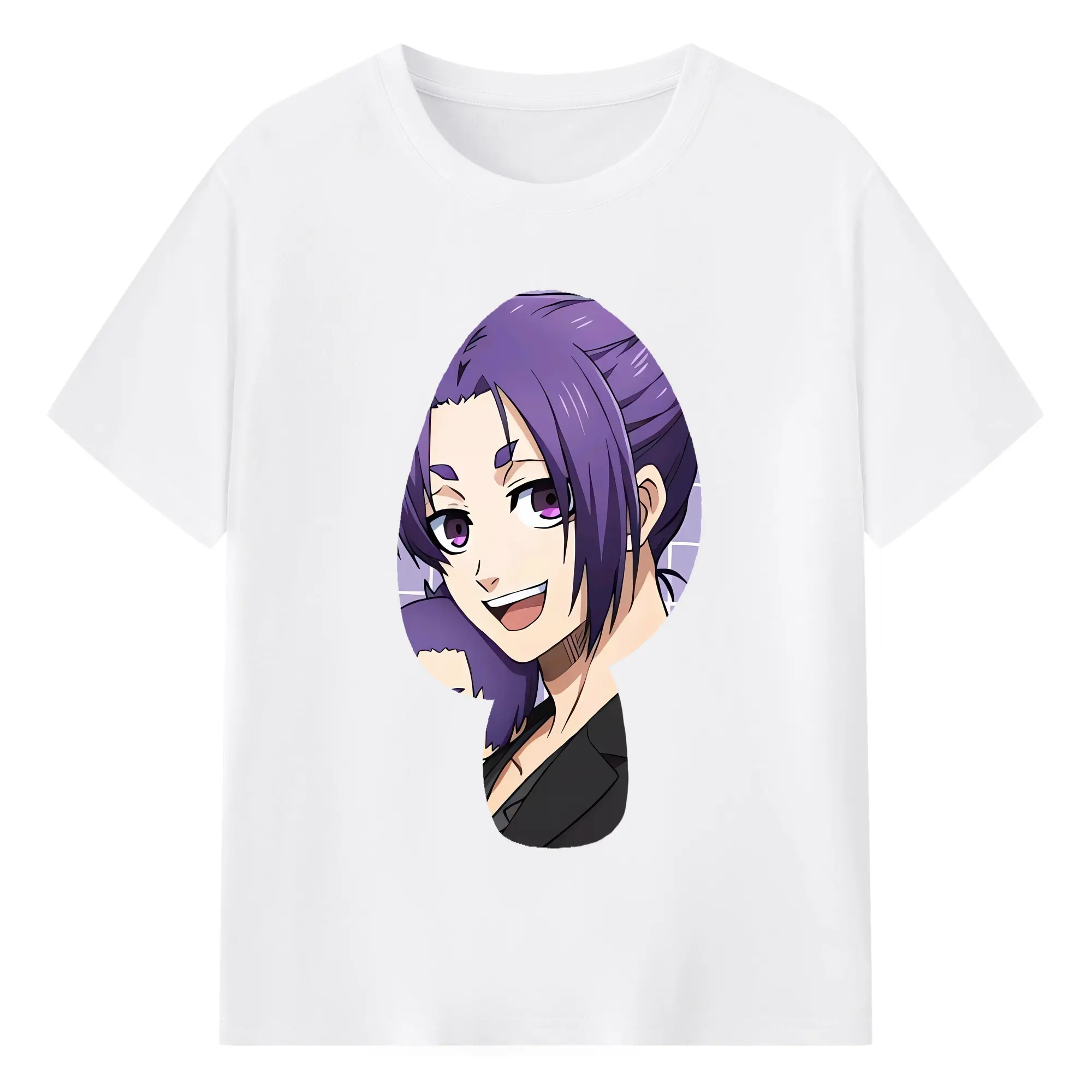 ブルーロック グッズ 御影 玲王 - 綿100％ 半袖Tシャツ ・ フロントプリント ・ 快適 通気性 ・ 日常使い 散歩 スポーツ用