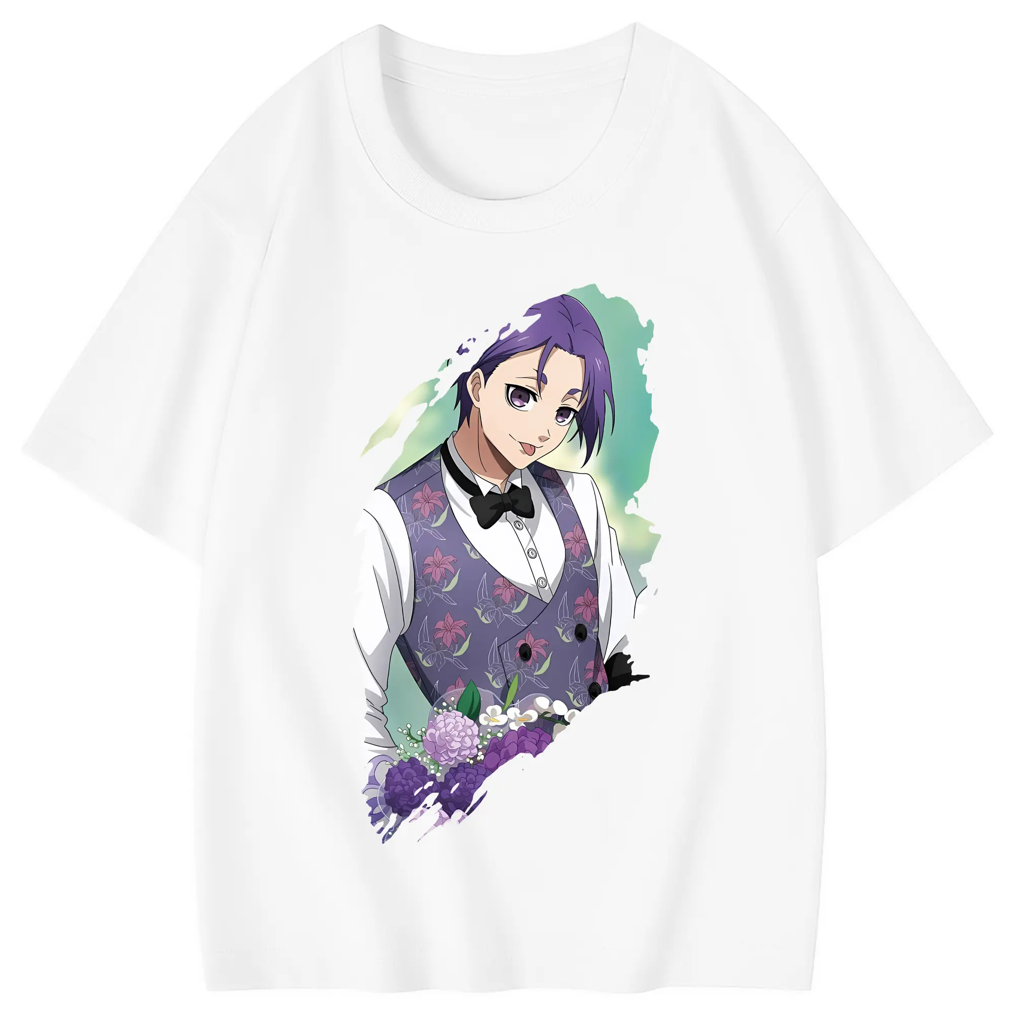 ブルーロック グッズ 御影 玲王 - 綿100％ キッズTシャツ ・ フロントプリント ・ 快適 通気性 ・ スポーツ カジュアル 散歩用