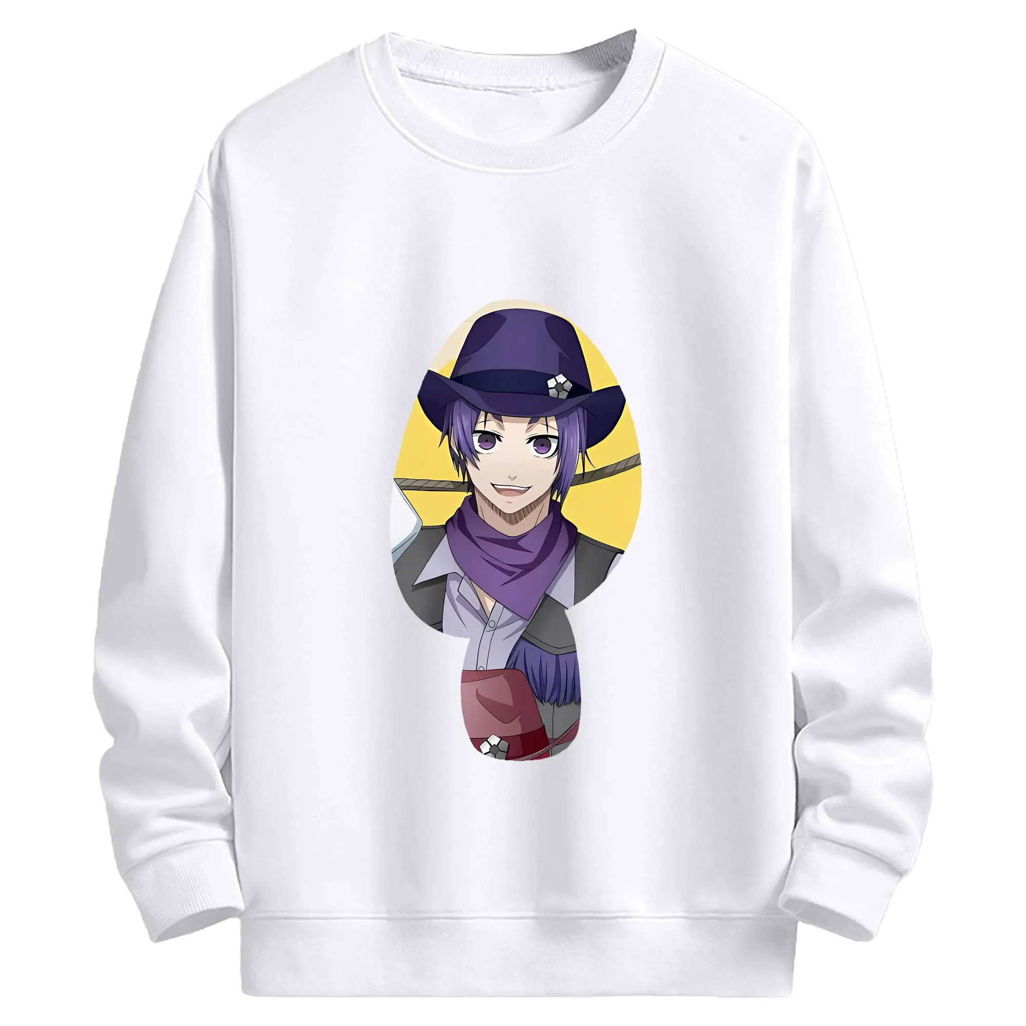 ブルーロック グッズ 御影 玲王 - 高品質 クルーネック スウェット ・ コットン59％ ポリエステル41％ ・ ユニセックス 長袖 トレーナー ・ カジュアル デイリー スポーツ 散歩用