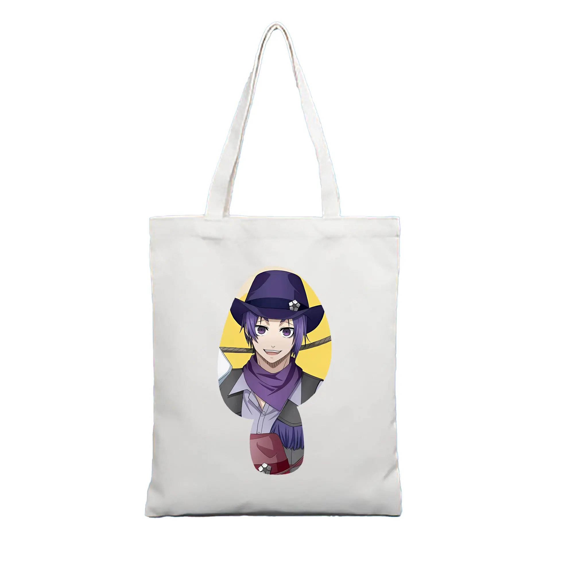 ブルーロック グッズ 御影 玲王 - 縦型キャンバス手提げバッグ（トートバッグ） ・ キャンバス素材 ・ ショッピング用 ・ 軽量 丈夫 お手入れ簡単