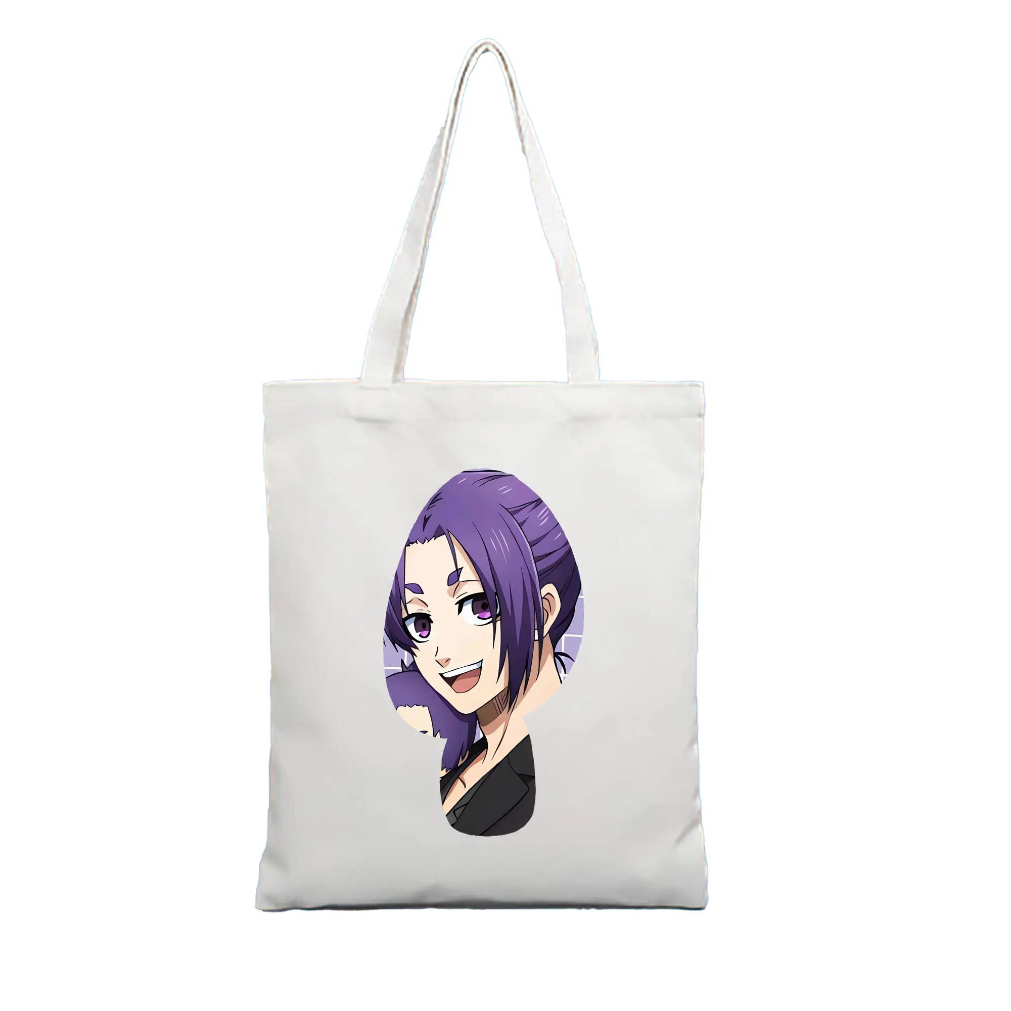 ブルーロック グッズ 御影 玲王 - 縦型キャンバス手提げバッグ（トートバッグ） ・ キャンバス素材 ・ ショッピング用 ・ 軽量 丈夫 お手入れ簡単