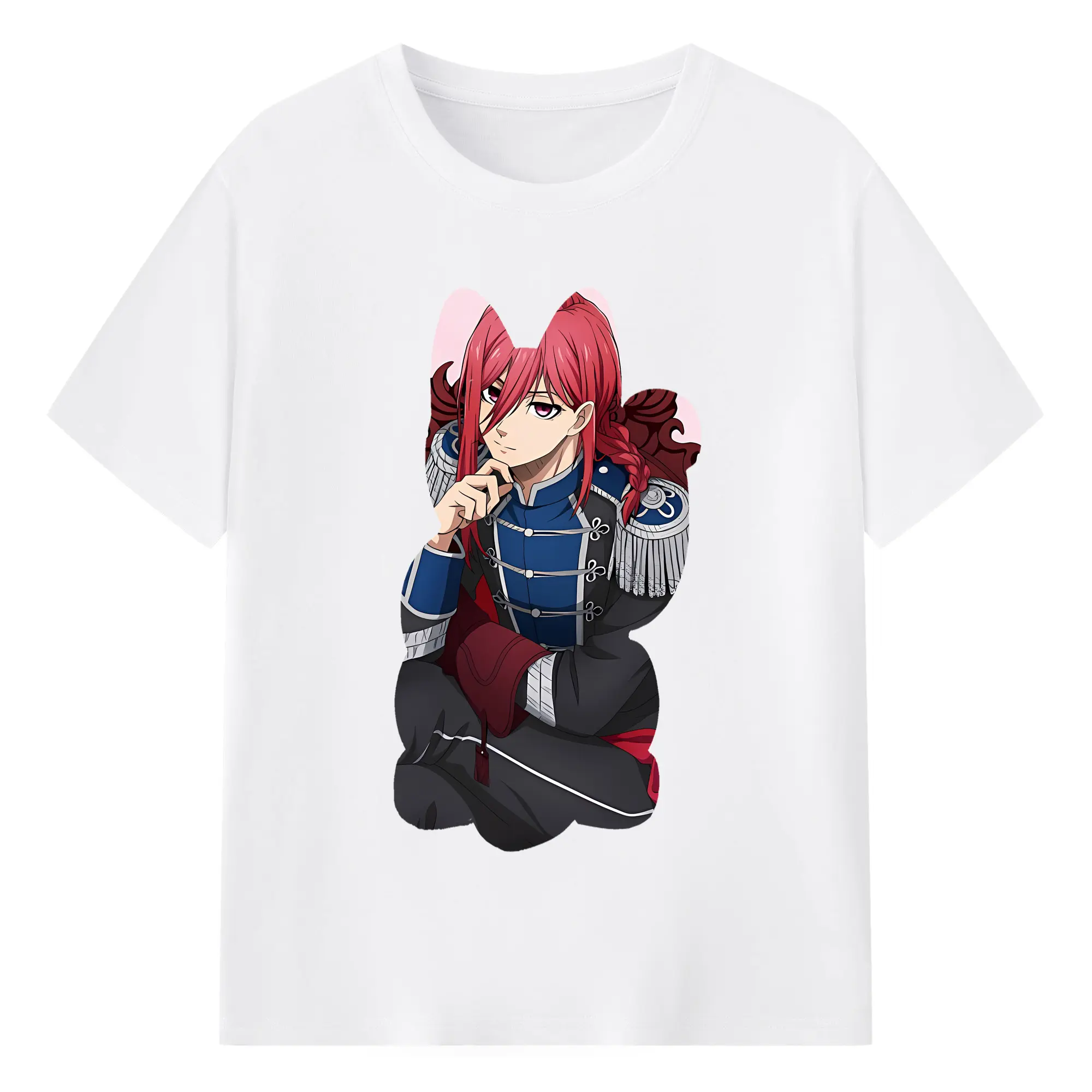 ブルーロック グッズ 千切 豹馬 - 綿100％ 半袖Tシャツ ・ フロントプリント ・ 快適 通気性 ・ 日常使い 散歩 スポーツ用