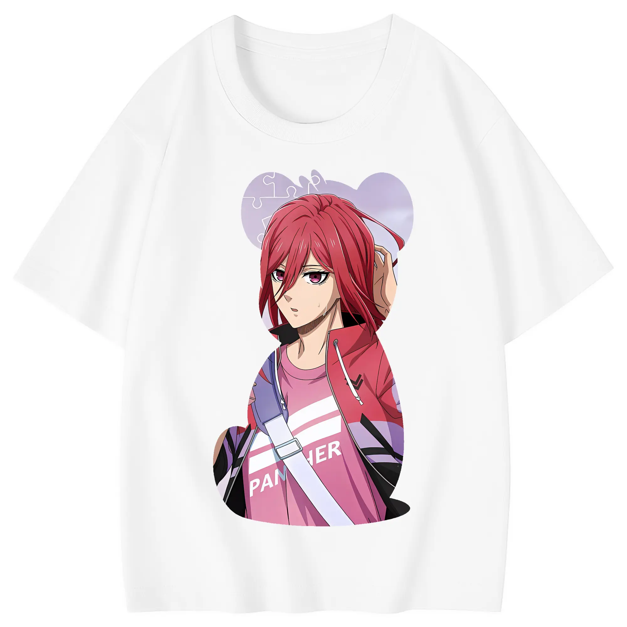 ブルーロック グッズ 千切 豹馬 - 綿100％ キッズTシャツ ・ フロントプリント ・ 快適 通気性 ・ スポーツ カジュアル 散歩用