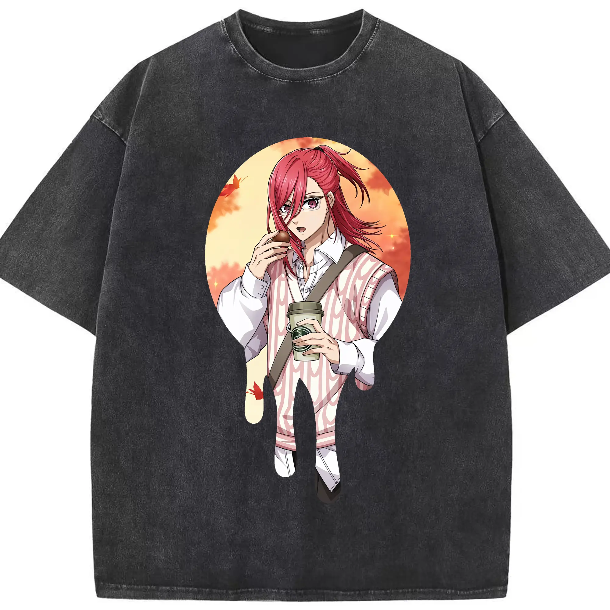 ブルーロック グッズ 千切 豹馬 - 綿100％ ヴィンテージ風 半袖Tシャツ ・ フロントプリント ・ 柔らか肌触り ・ 通気性 快適 ・ スポーツ カジュアル 外出用