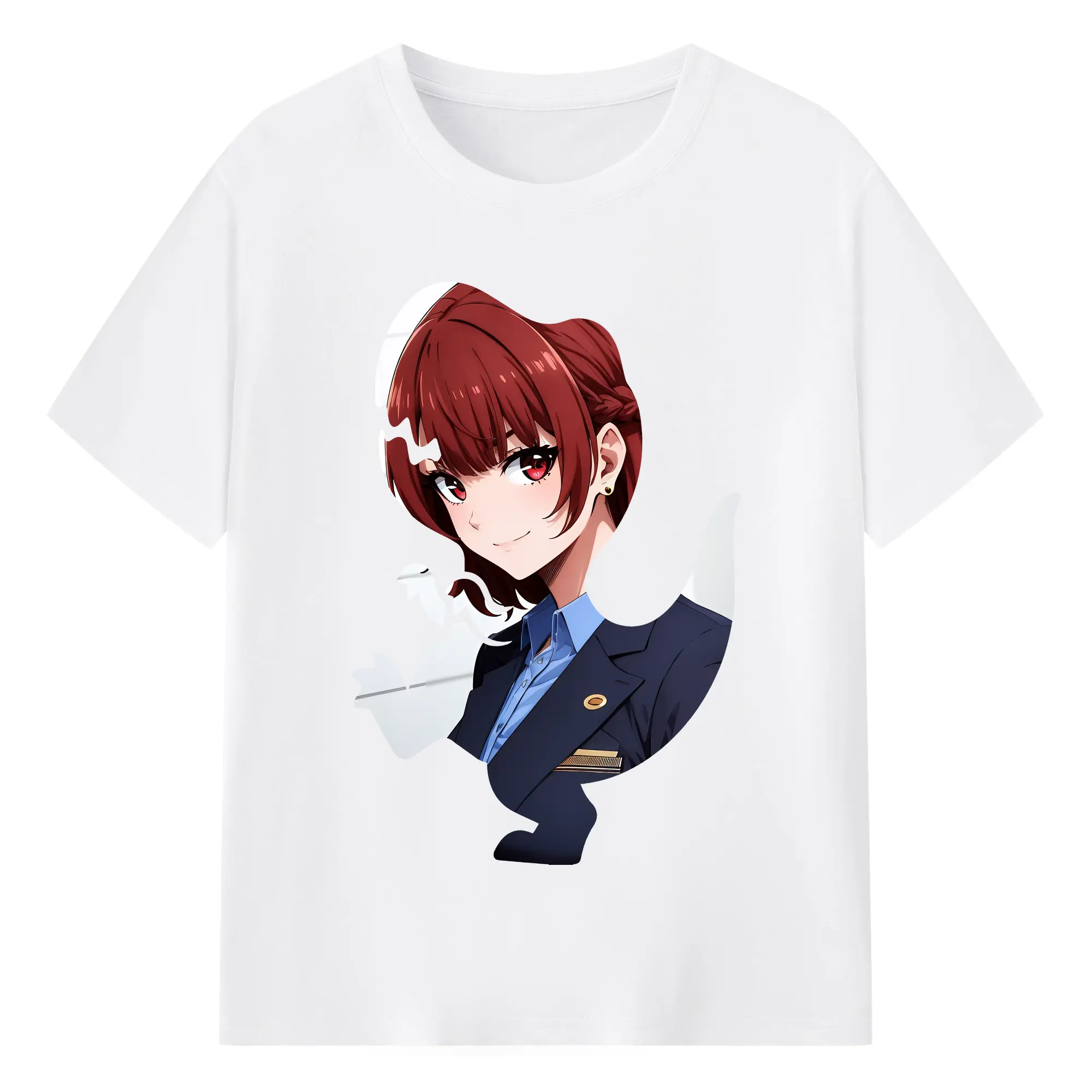 ブルーロック グッズ 帝襟 安里 - 綿100％ 半袖Tシャツ ・ フロントプリント ・ 快適 通気性 ・ 日常使い 散歩 スポーツ用