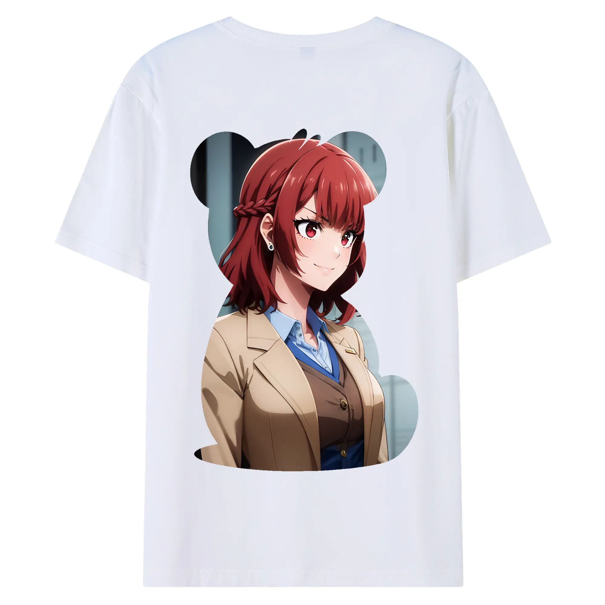 ブルーロック グッズ 帝襟 安里 - 綿100％ 半袖Tシャツ ・ バックプリント ・ 快適 通気性 ・ 日常使い 散歩 スポーツ用