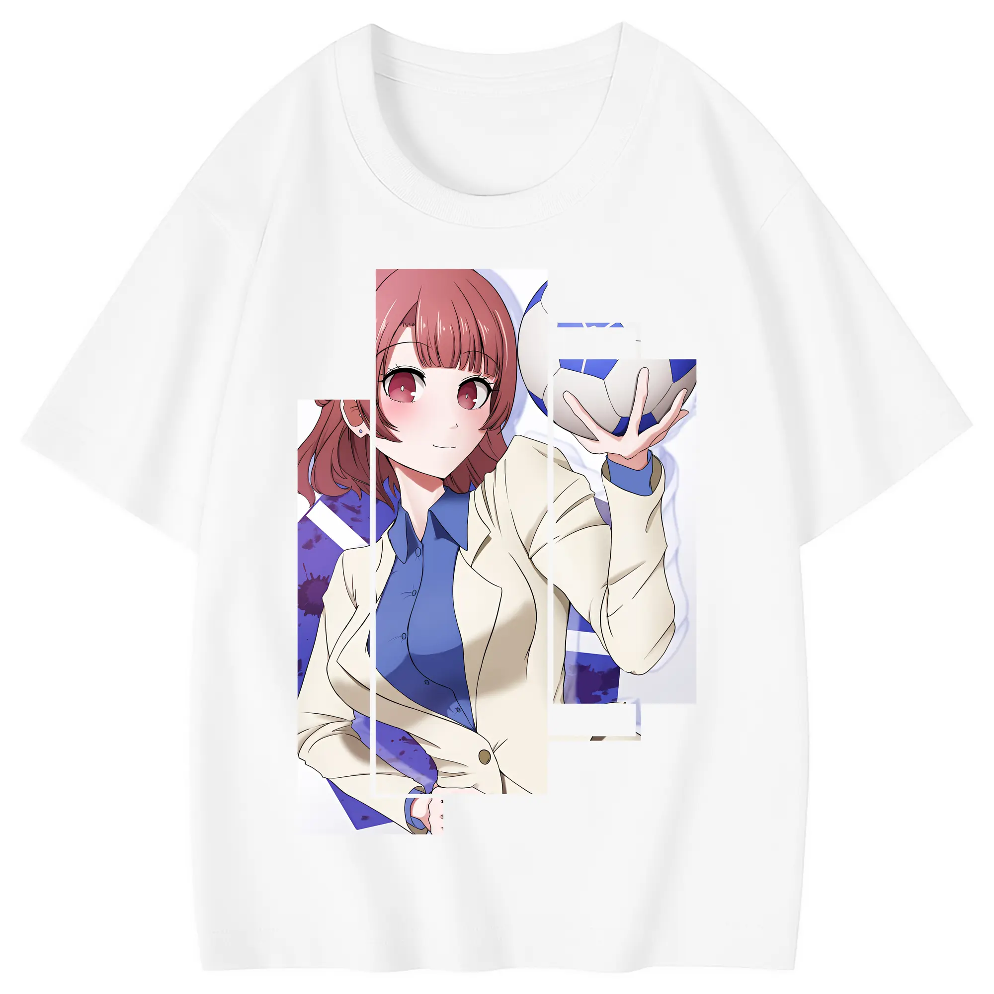 ブルーロック グッズ 帝襟 安里 - 綿100％ キッズTシャツ ・ フロントプリント ・ 快適 通気性 ・ スポーツ カジュアル 散歩用