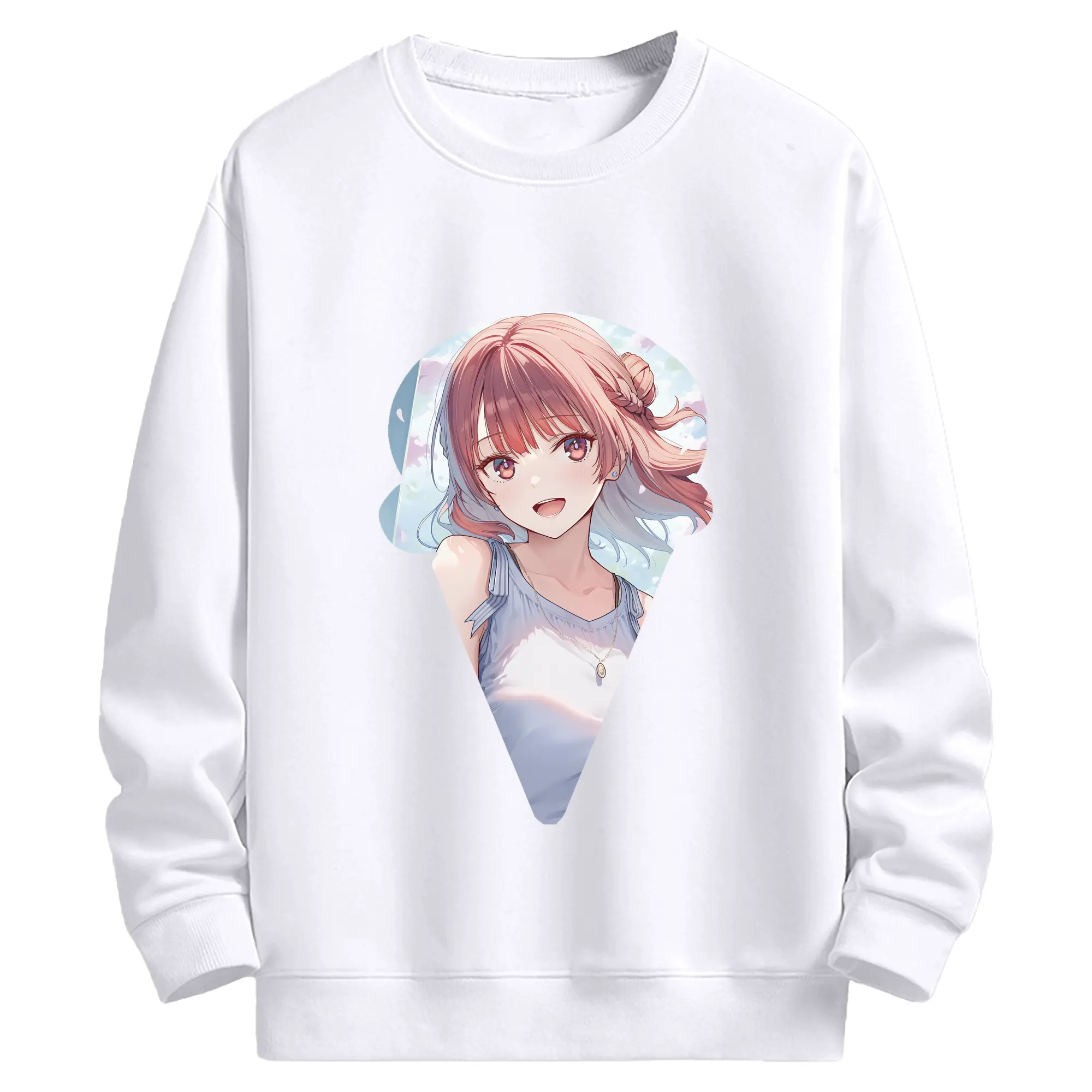 ブルーロック グッズ 帝襟 安里 - 高品質 クルーネック スウェット ・ コットン59％ ポリエステル41％ ・ ユニセックス 長袖 トレーナー ・ カジュアル デイリー スポーツ 散歩用