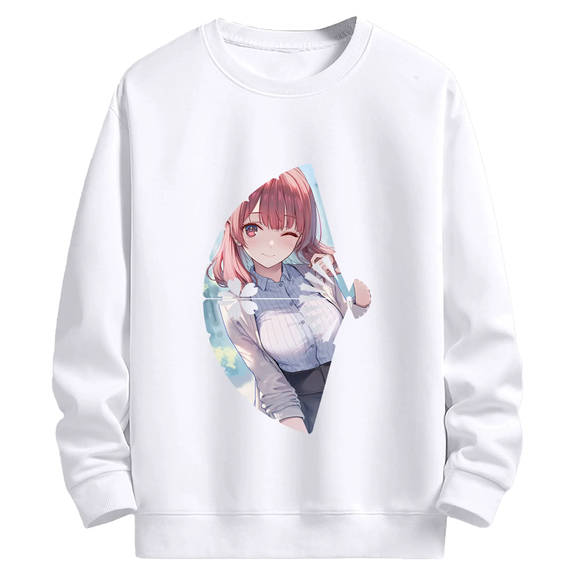 ブルーロック グッズ 帝襟 安里 - 高品質 クルーネック スウェット ・ コットン59％ ポリエステル41％ ・ ユニセックス 長袖 トレーナー ・ カジュアル デイリー スポーツ 散歩用