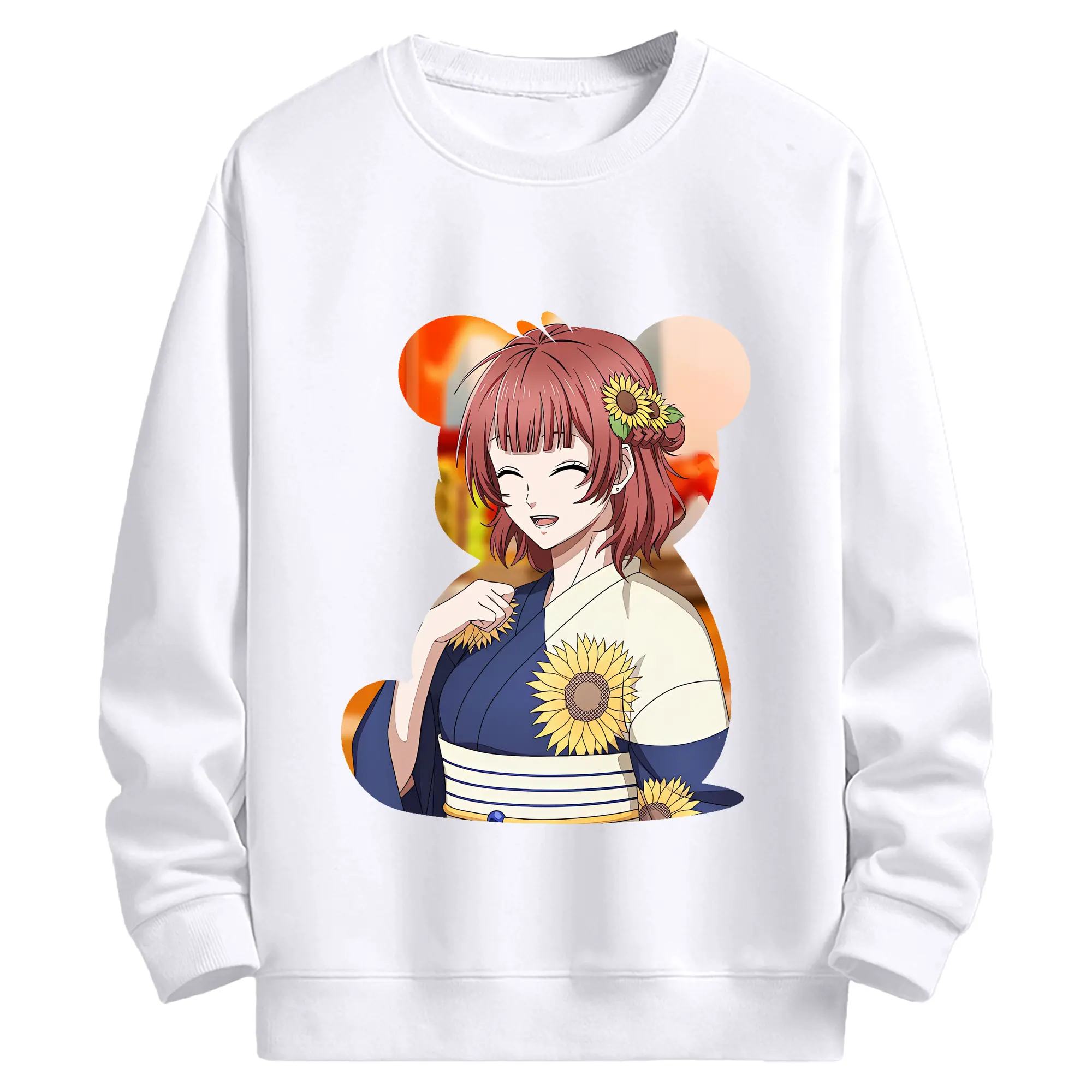 ブルーロック グッズ 帝襟 安里 - 高品質 クルーネック スウェット ・ コットン59％ ポリエステル41％ ・ ユニセックス 長袖 トレーナー ・ カジュアル デイリー スポーツ 散歩用