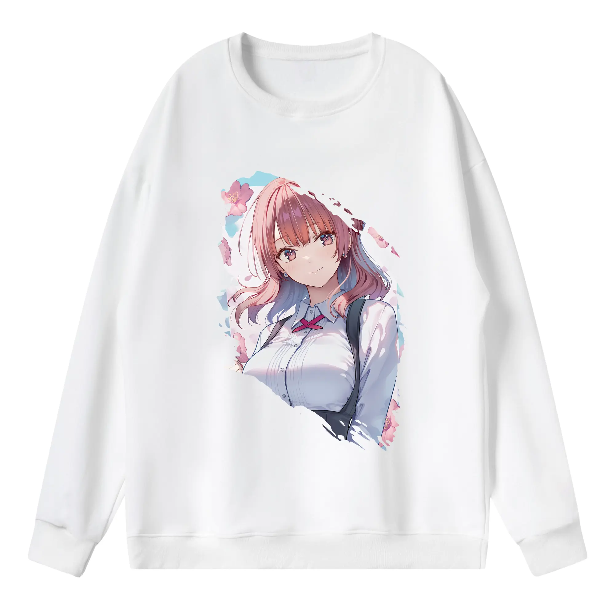 ブルーロック グッズ 帝襟 安里 - 薄手 クルーネック スウェット 裏毛260g · ポリエステル 春秋向け カジュアル 男女兼用 · トレーナー デイリー スポーツ 散歩に最適