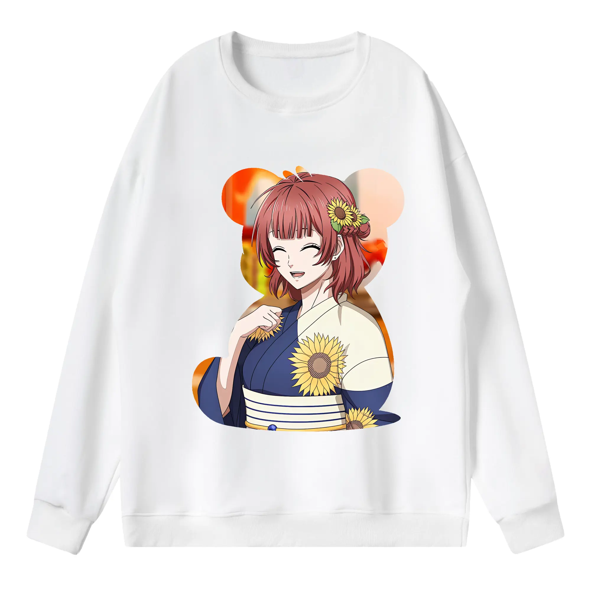 ブルーロック グッズ 帝襟 安里 - 薄手 クルーネック スウェット 裏毛260g · ポリエステル 春秋向け カジュアル 男女兼用 · トレーナー デイリー スポーツ 散歩に最適