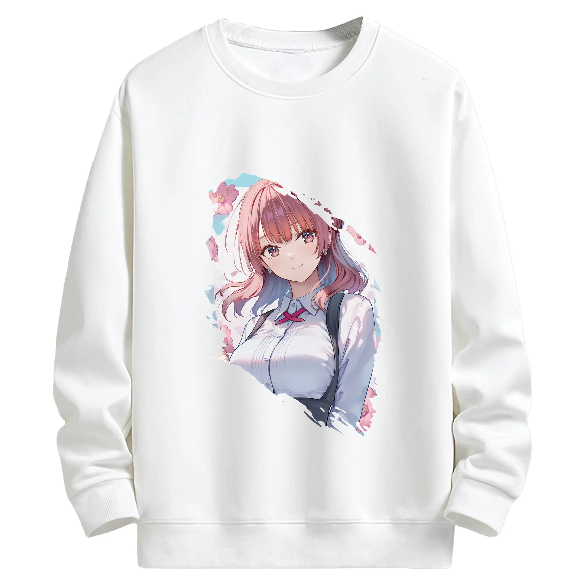 ブルーロック グッズ 帝襟 安里 - キッズ クルーネックスウェットシャツ ・ フロントプリント ・ 綿80％ ポリエステル20％ ・ 快適 通学 スポーツ 日常使い お散歩用