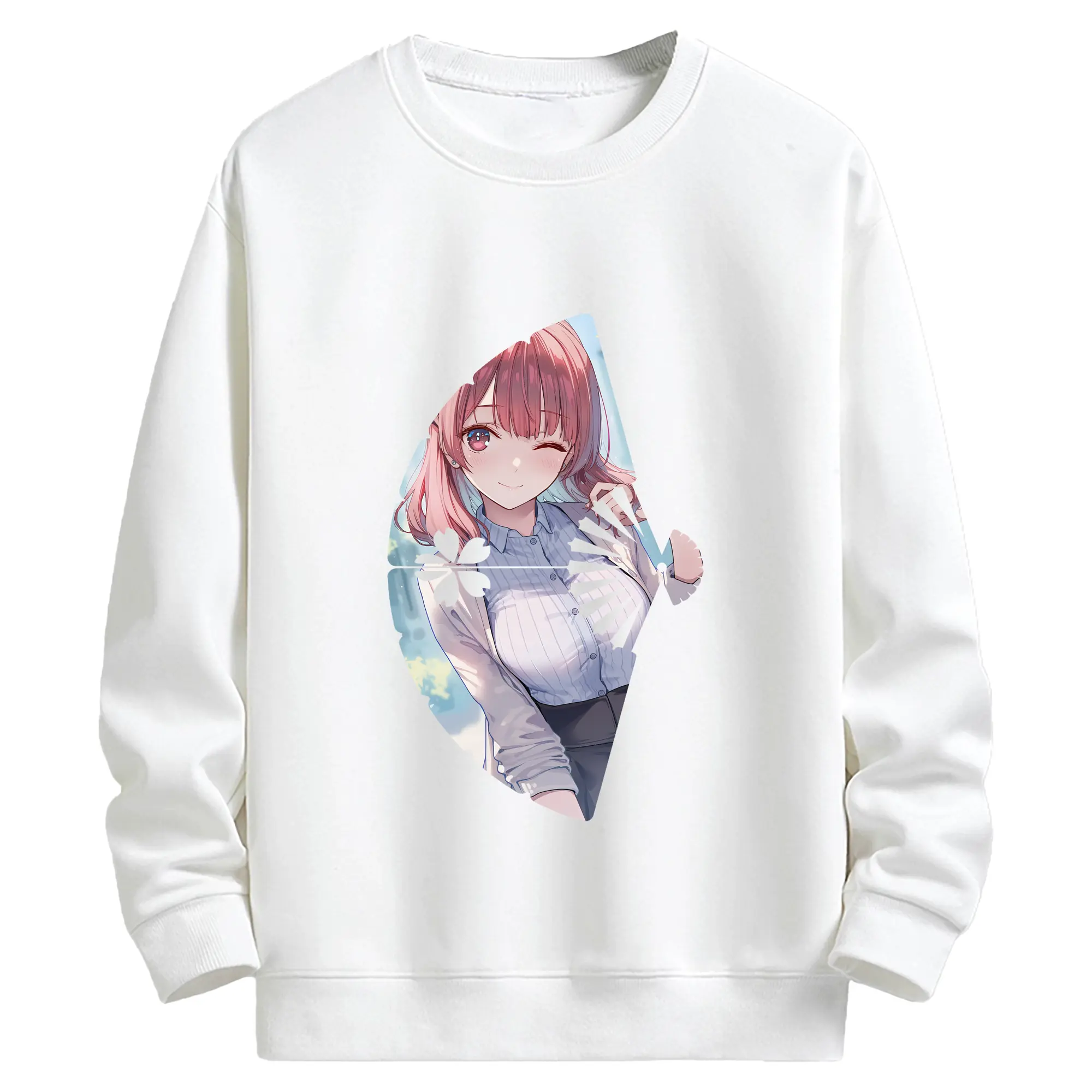 ブルーロック グッズ 帝襟 安里 - キッズ クルーネックスウェットシャツ ・ フロントプリント ・ 綿80％ ポリエステル20％ ・ 快適 通学 スポーツ 日常使い お散歩用