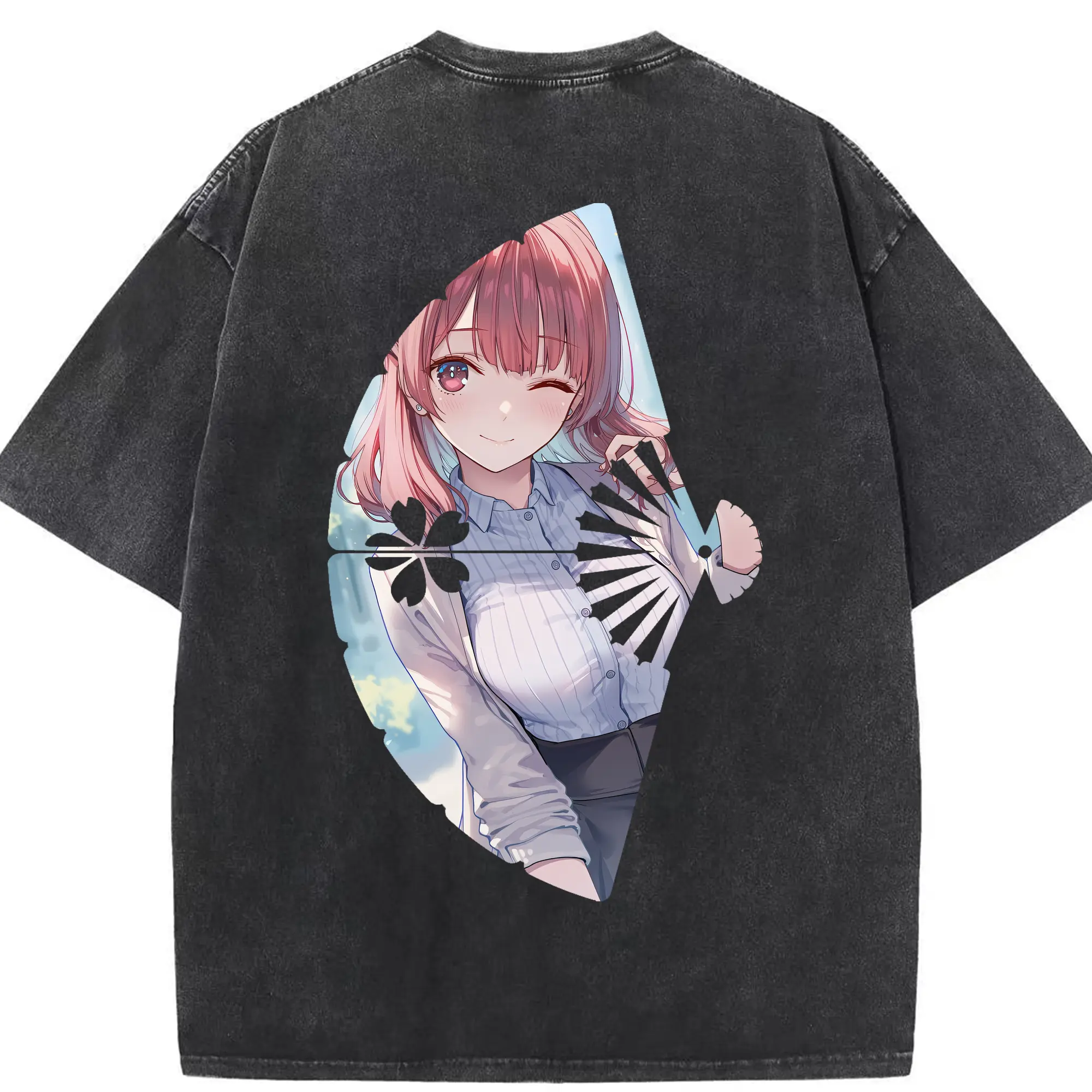 ブルーロック グッズ 帝襟 安里 - 綿100％ ヴィンテージ風 半袖Tシャツ ・ 背面プリント ・ 柔らか肌触り ・ 通気性 快適 ・ スポーツ カジュアル 外出用