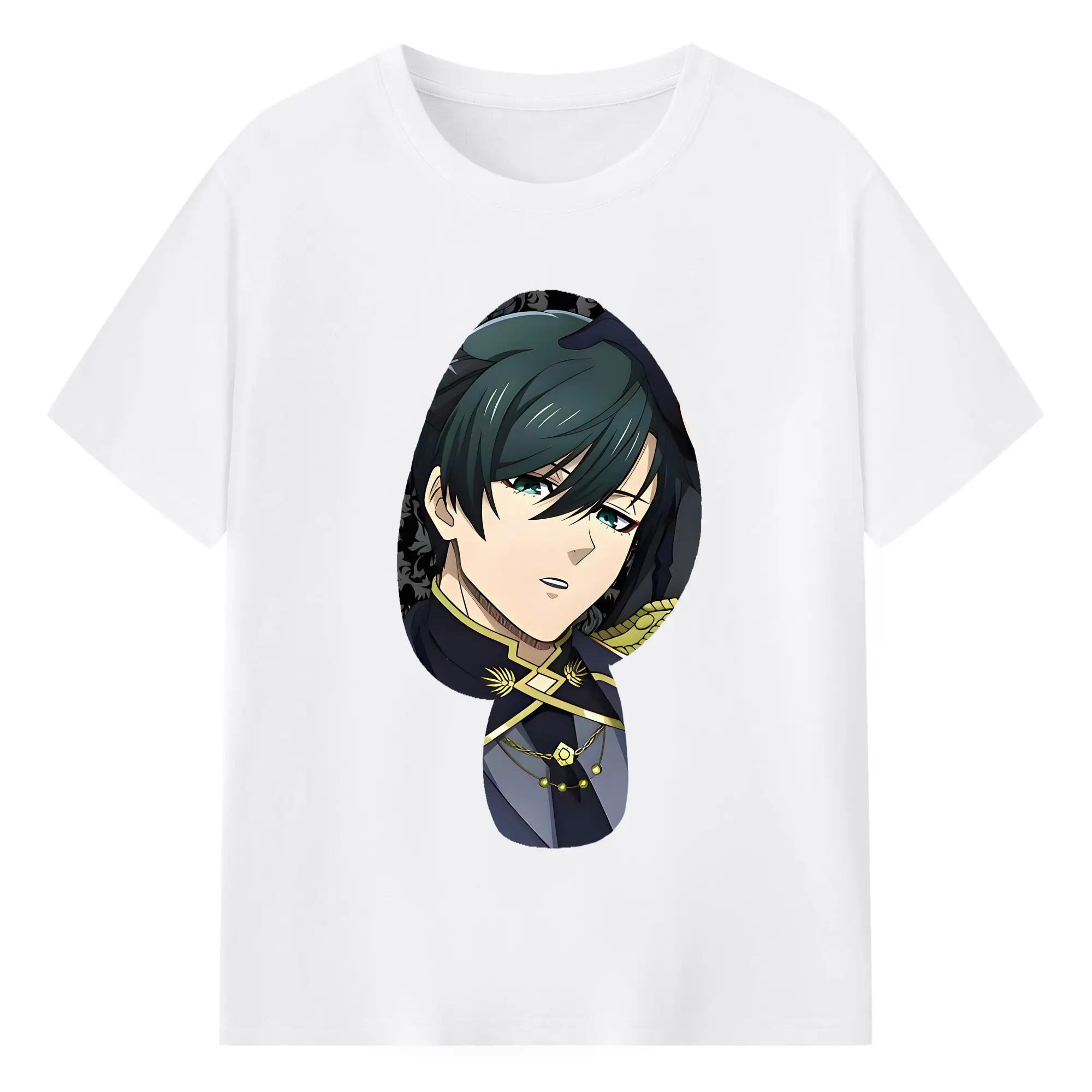 ブルーロック グッズ 糸師凛 - 綿100％ 半袖Tシャツ ・ フロントプリント ・ 快適 通気性 ・ 日常使い 散歩 スポーツ用