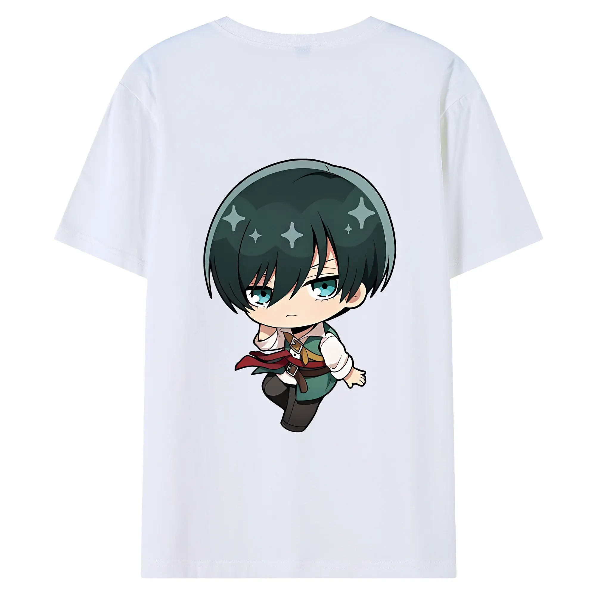 ブルーロック グッズ 糸師凛 - 綿100％ 半袖Tシャツ ・ バックプリント ・ 快適 通気性 ・ 日常使い 散歩 スポーツ用