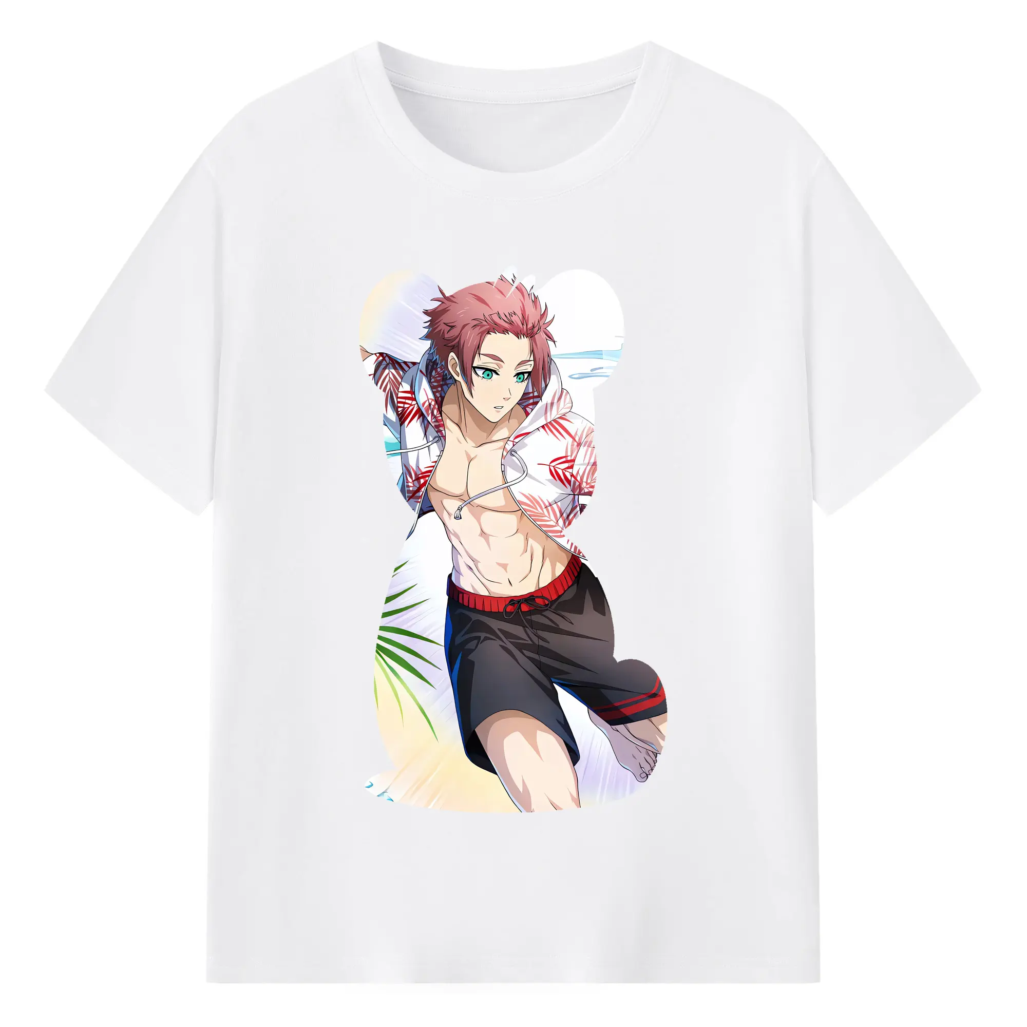 ブルーロック グッズ 糸師冴 - 綿100％ 半袖Tシャツ ・ フロントプリント ・ 快適 通気性 ・ 日常使い 散歩 スポーツ用
