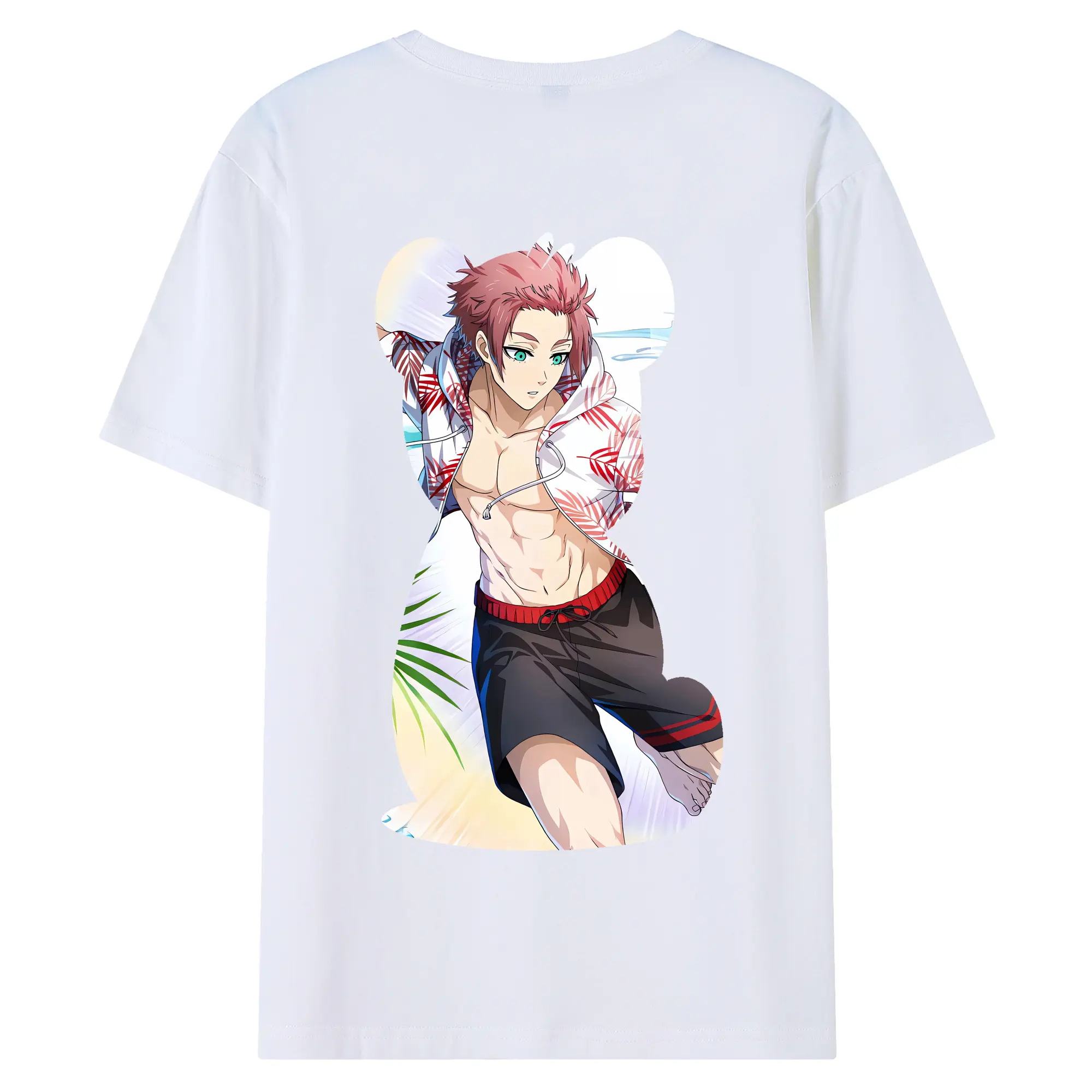 ブルーロック グッズ 糸師冴 - 綿100％ 半袖Tシャツ ・ バックプリント ・ 快適 通気性 ・ 日常使い 散歩 スポーツ用