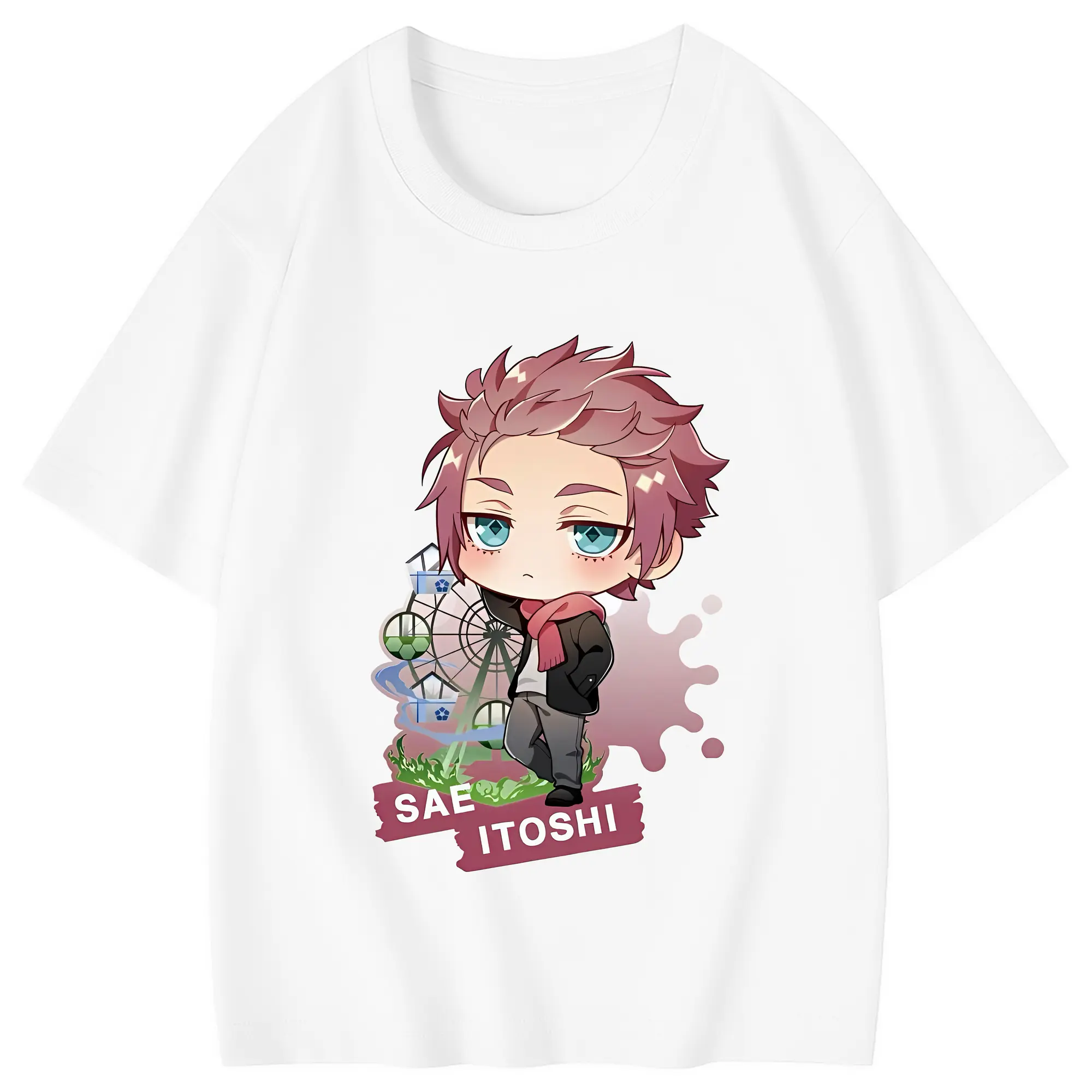 ブルーロック グッズ 糸師冴 - 綿100％ キッズTシャツ ・ フロントプリント ・ 快適 通気性 ・ スポーツ カジュアル 散歩用