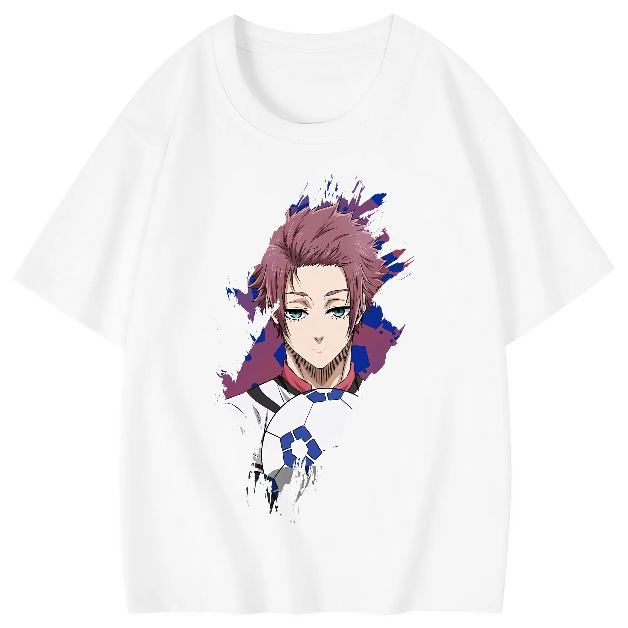 ブルーロック グッズ 糸師冴 - 綿100％ キッズTシャツ ・ フロントプリント ・ 快適 通気性 ・ スポーツ カジュアル 散歩用