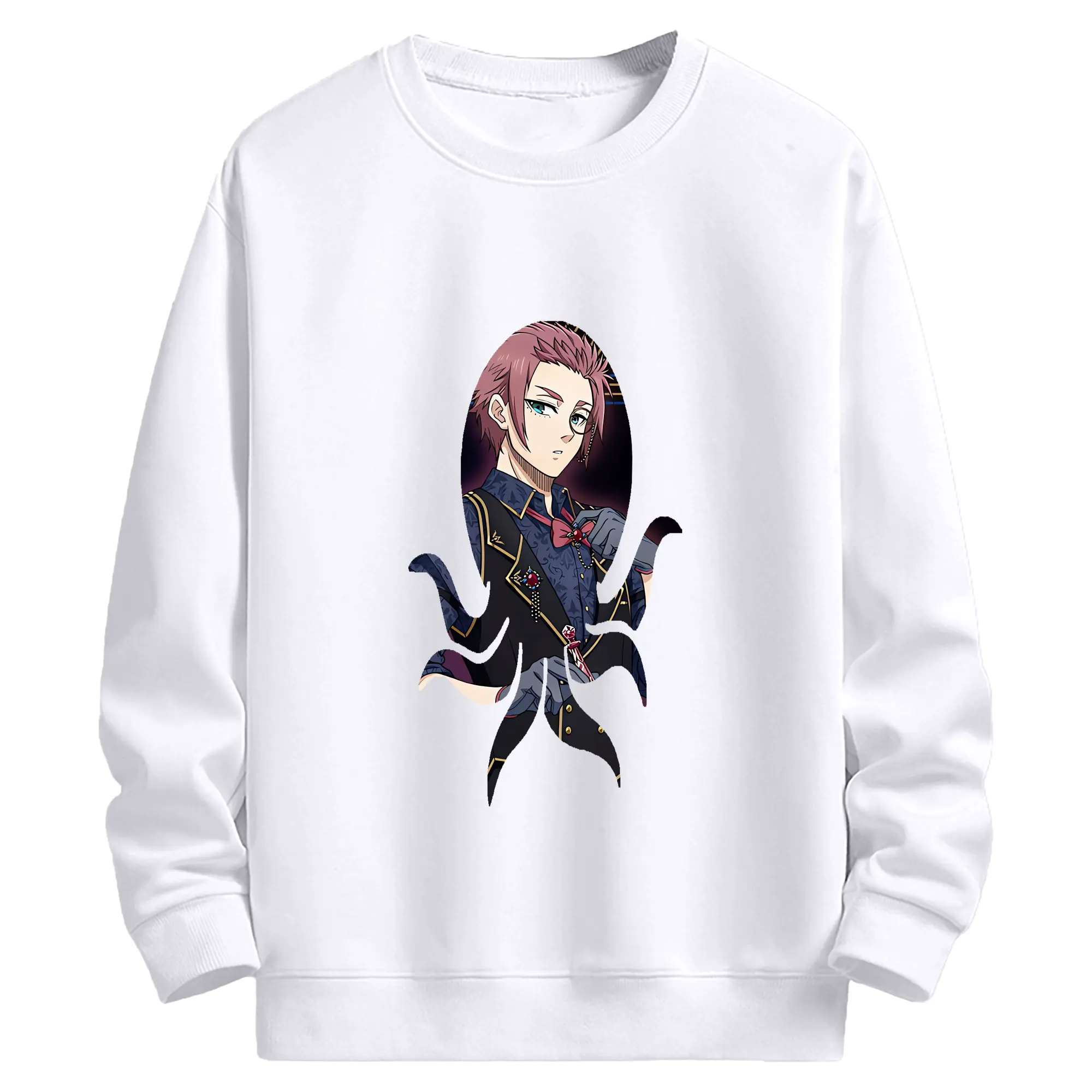 ブルーロック グッズ 糸師冴 - 高品質 クルーネック スウェット ・ コットン59％ ポリエステル41％ ・ ユニセックス 長袖 トレーナー ・ カジュアル デイリー スポーツ 散歩用