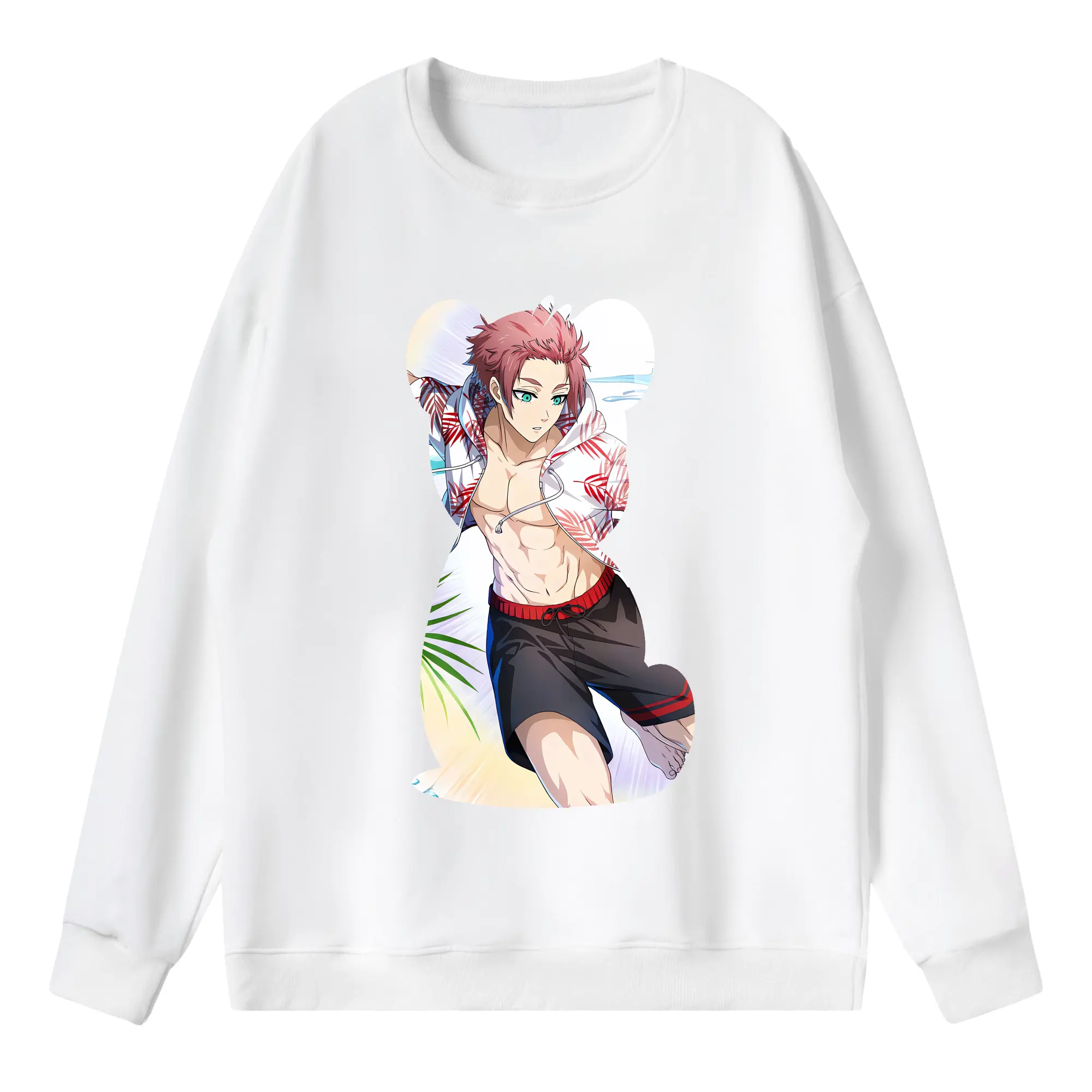ブルーロック グッズ 糸師冴 - 薄手 クルーネック スウェット 裏毛260g · ポリエステル 春秋向け カジュアル 男女兼用 · トレーナー デイリー スポーツ 散歩に最適