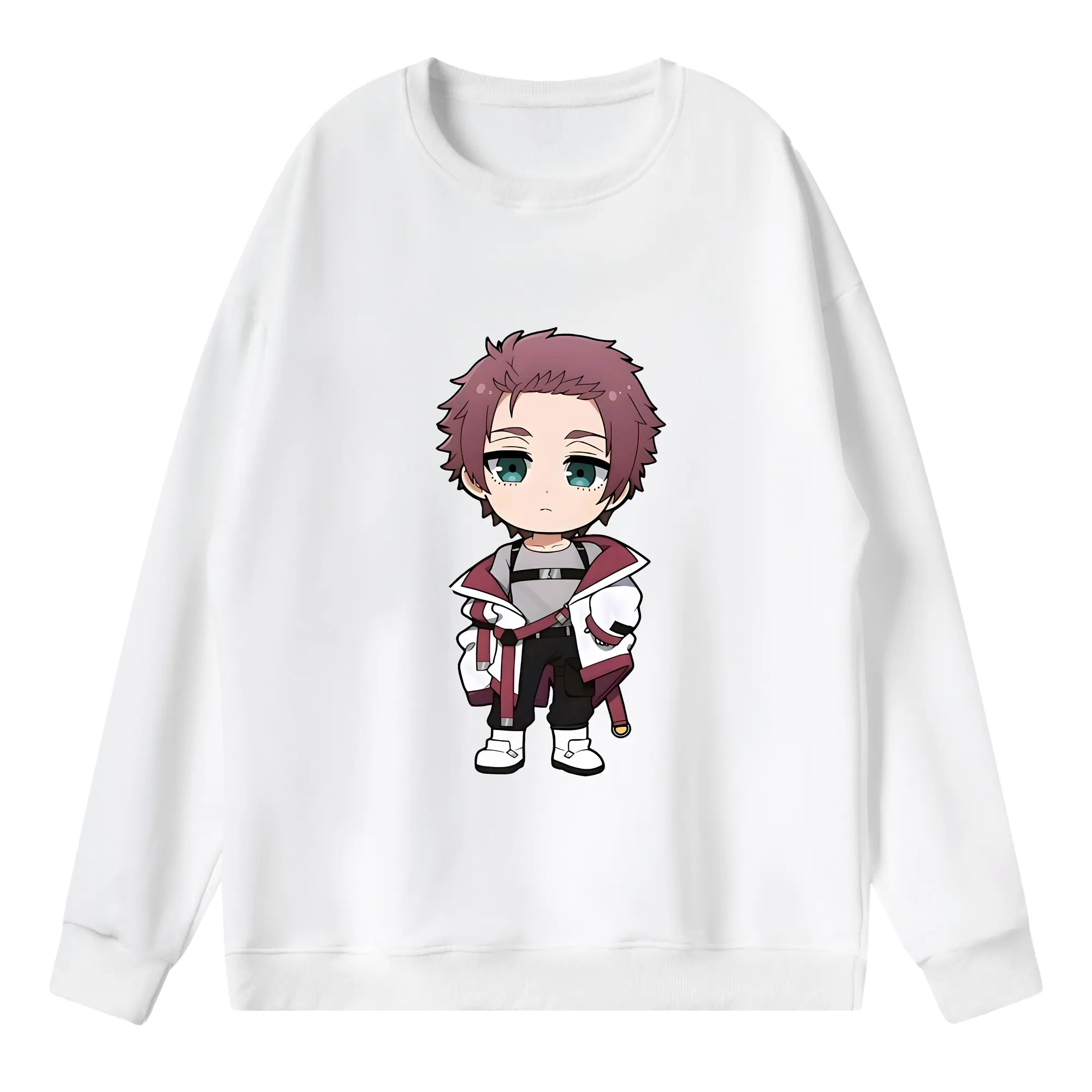 ブルーロック グッズ 糸師冴 - 薄手 クルーネック スウェット 裏毛260g · ポリエステル 春秋向け カジュアル 男女兼用 · トレーナー デイリー スポーツ 散歩に最適