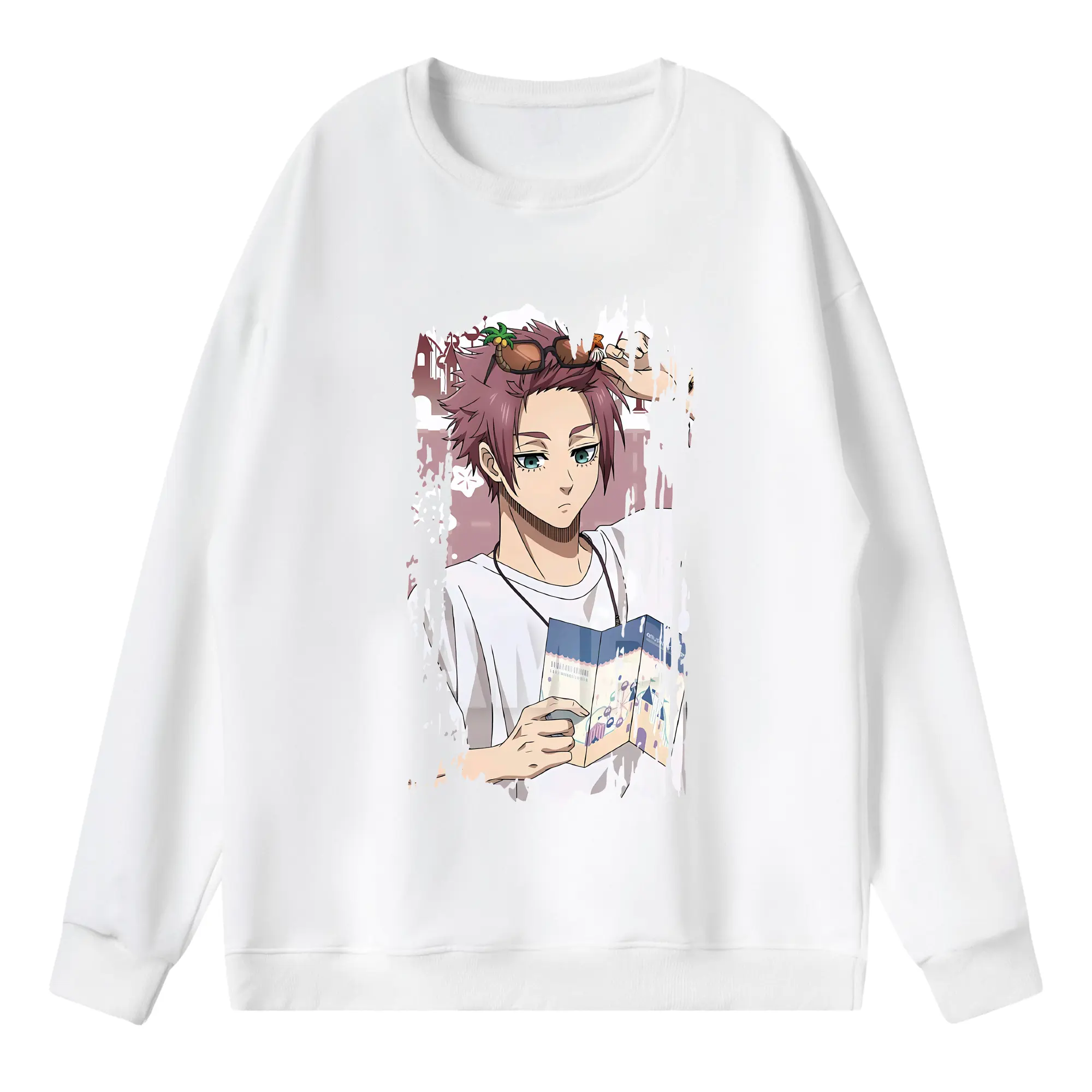 ブルーロック グッズ 糸師冴 - 薄手 クルーネック スウェット 裏毛260g · ポリエステル 春秋向け カジュアル 男女兼用 · トレーナー デイリー スポーツ 散歩に最適