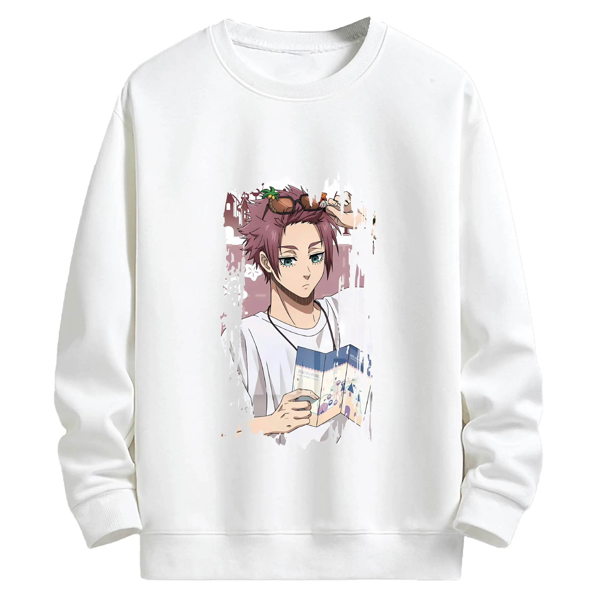 ブルーロック グッズ 糸師冴 - キッズ クルーネックスウェットシャツ ・ フロントプリント ・ 綿80％ ポリエステル20％ ・ 快適 通学 スポーツ 日常使い お散歩用