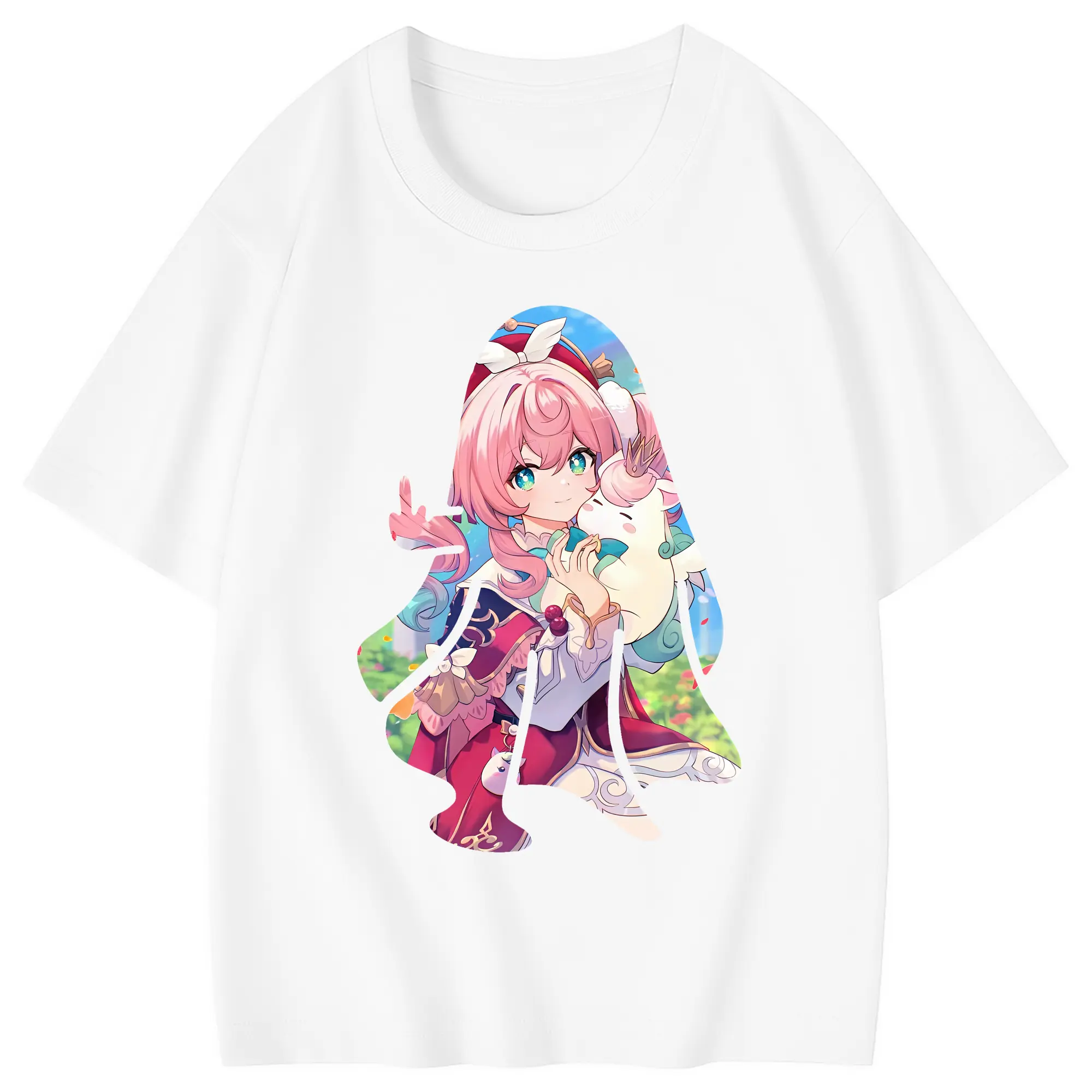 鳴潮 グッズ アンコ - 綿100％ キッズTシャツ ・ フロントプリント ・ 快適 通気性 ・ スポーツ カジュアル 散歩用